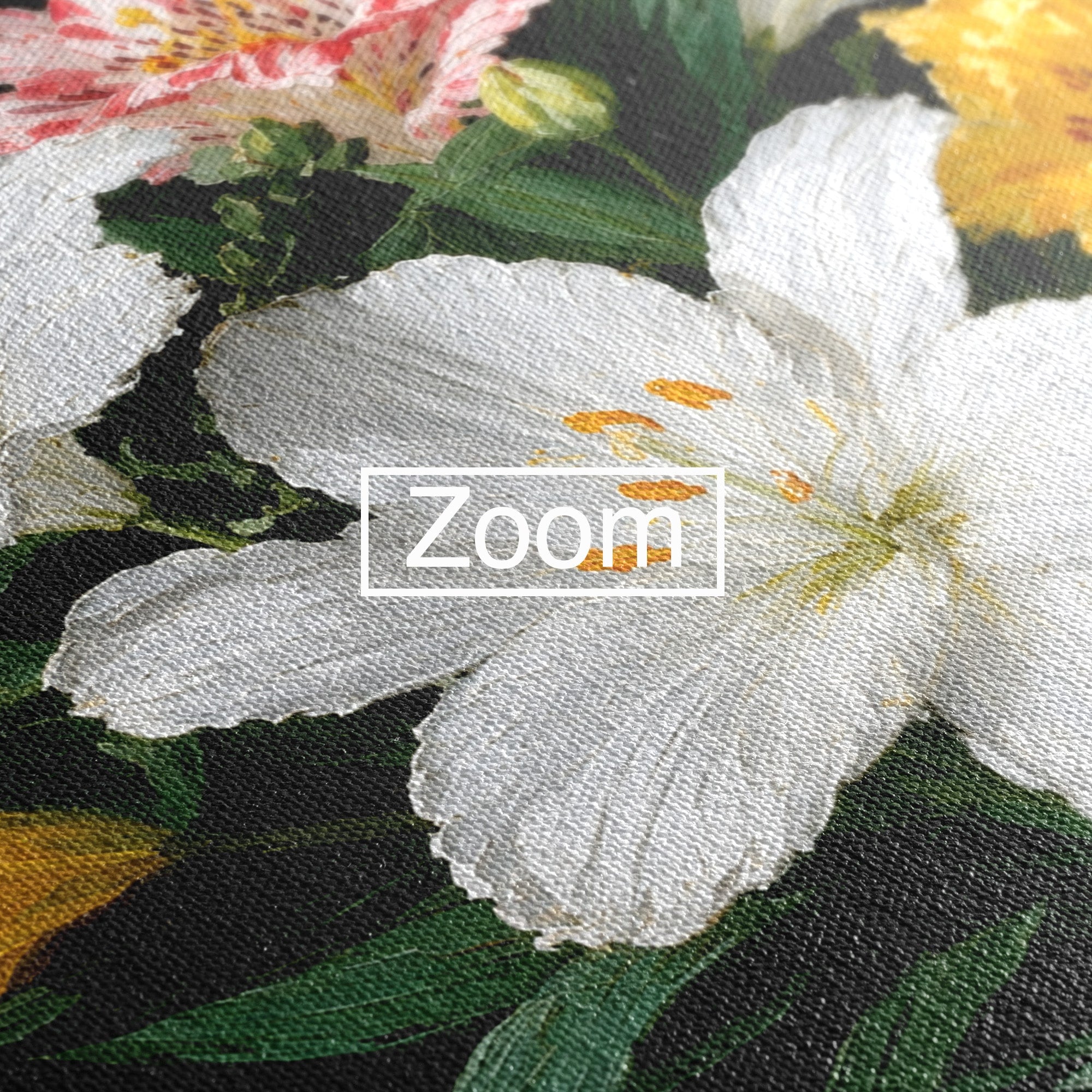 Tablou Canvas Premium LuxCanva® A1784, Buchet De Crini, Flori, Crini, Natura, Living, Dormitor, Culori Vibrante