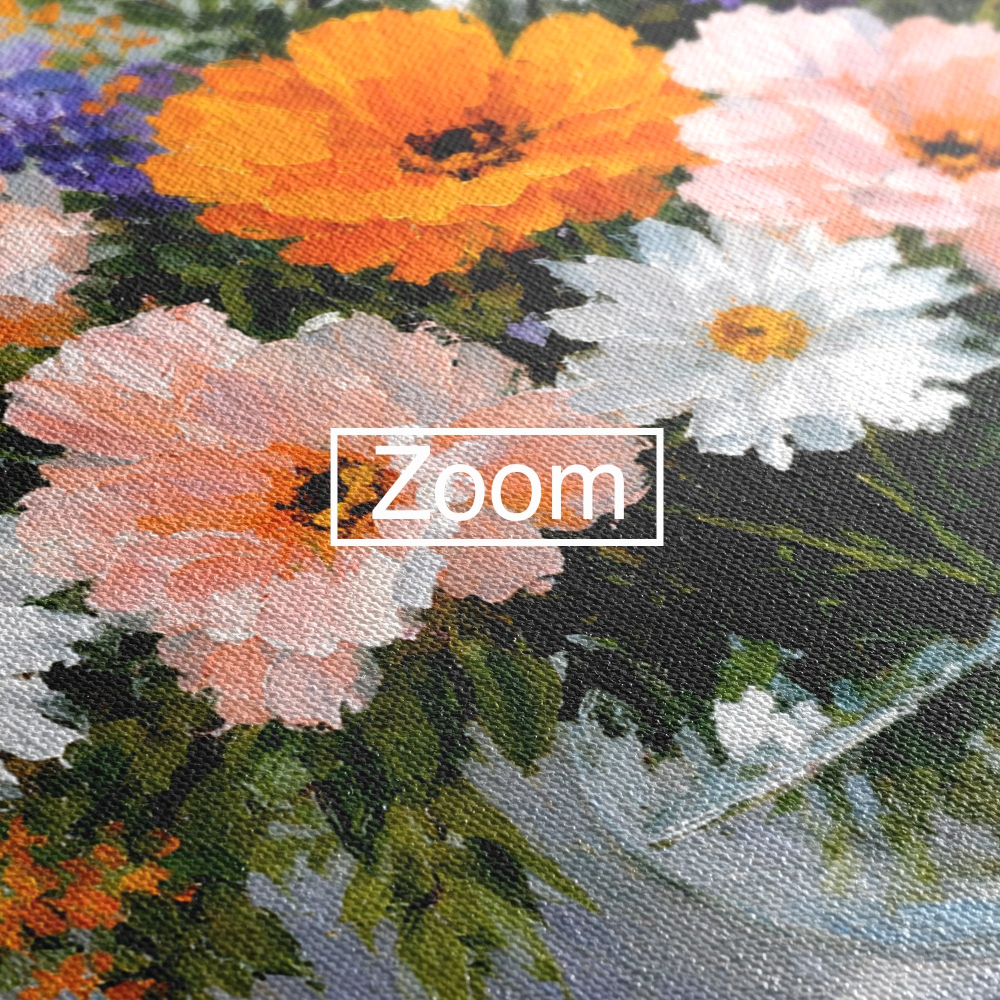 Tablou Canvas Premium LuxCanva® A1785, Buchet De Flori Pastelate, Flori, Vaza, Natura, Decor, Living, Dormitor, Culori Vibrante
