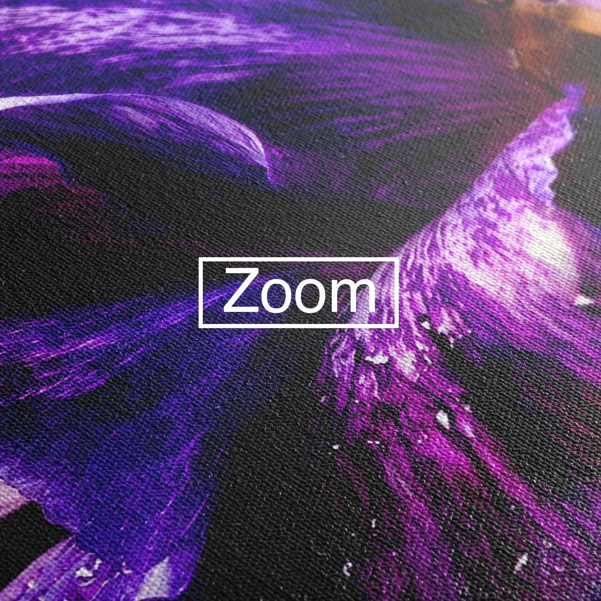 Tablou Canvas Premium LuxCanva® A1786, Floare Violet Intunecata, Floare, Violet, Natura, Detaliu, Dormitor, Culori Vibrante