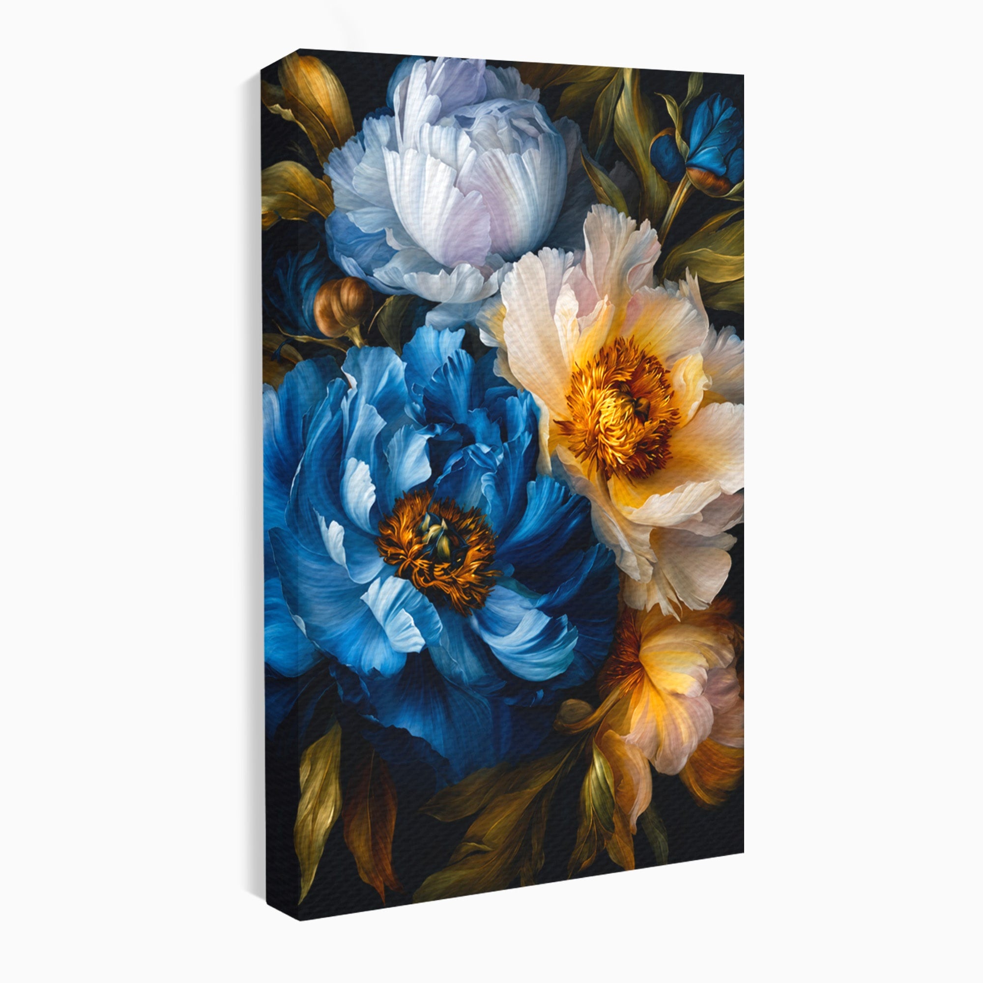 Tablou Canvas Premium LuxCanva® A1788, Buchet De Pivonii, Pivonii, Flori, Natura, Eleganta, Living, Culori Vibrante