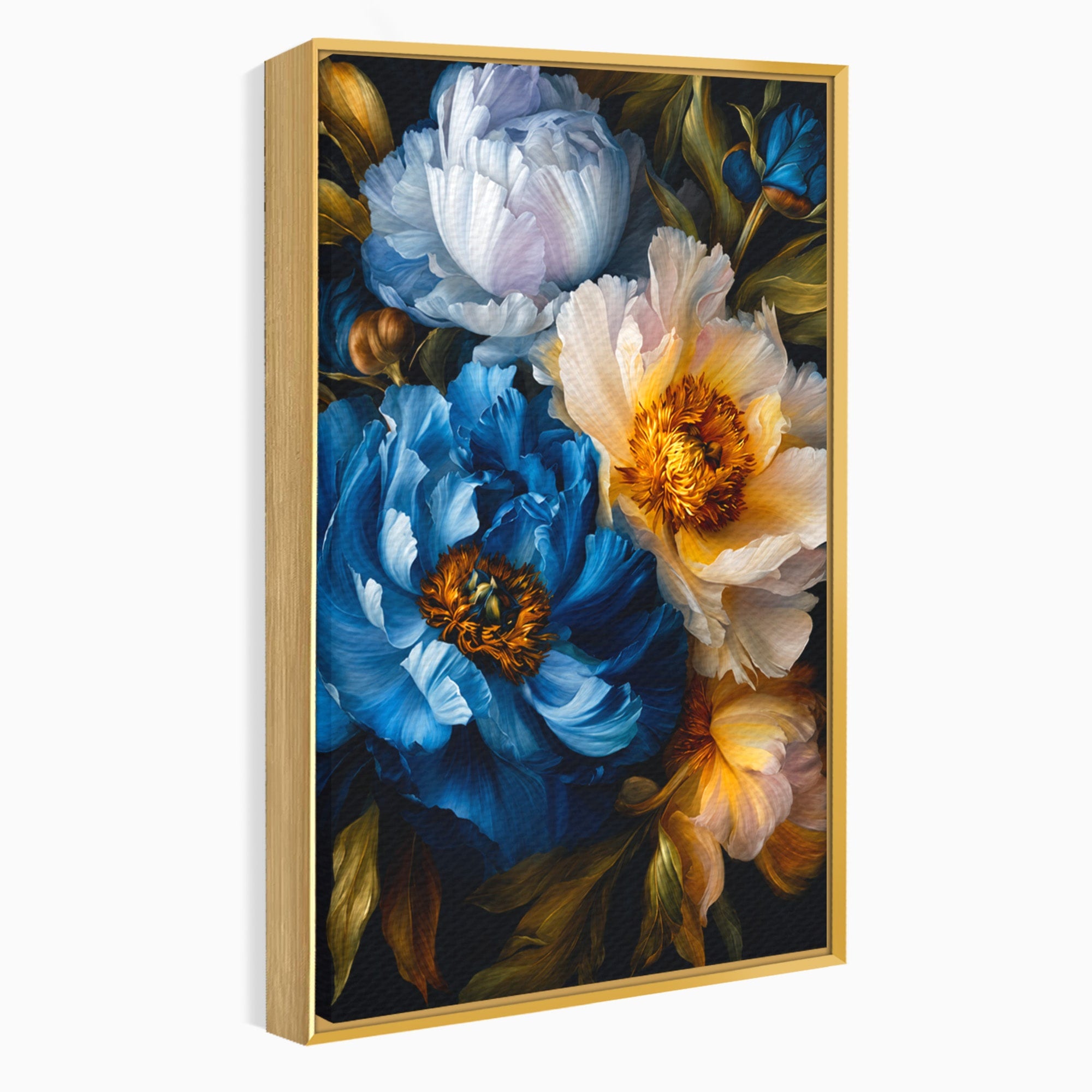 Tablou Canvas Premium LuxCanva® A1788, Buchet De Pivonii, Pivonii, Flori, Natura, Eleganta, Living, Culori Vibrante