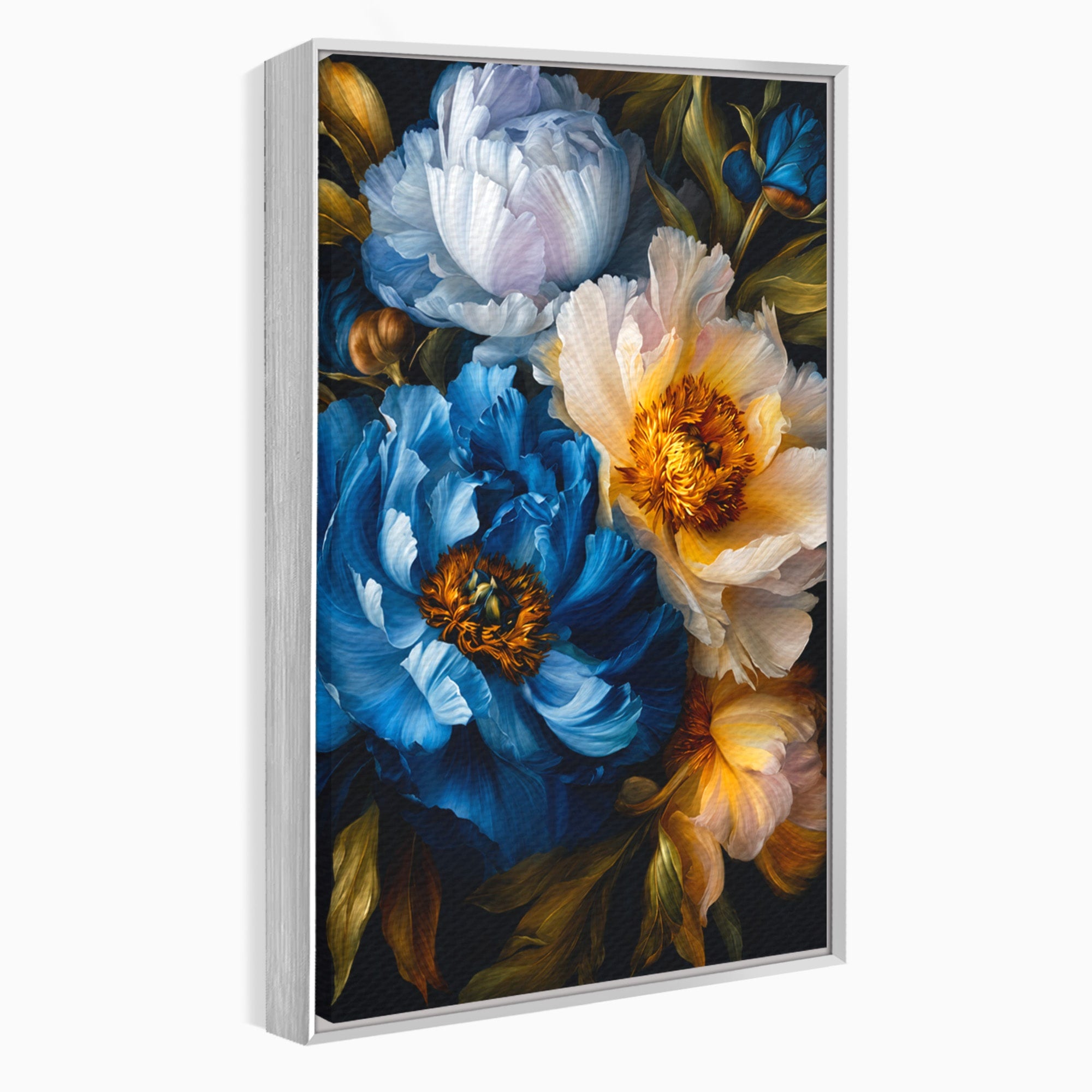 Tablou Canvas Premium LuxCanva® A1788, Buchet De Pivonii, Pivonii, Flori, Natura, Eleganta, Living, Culori Vibrante