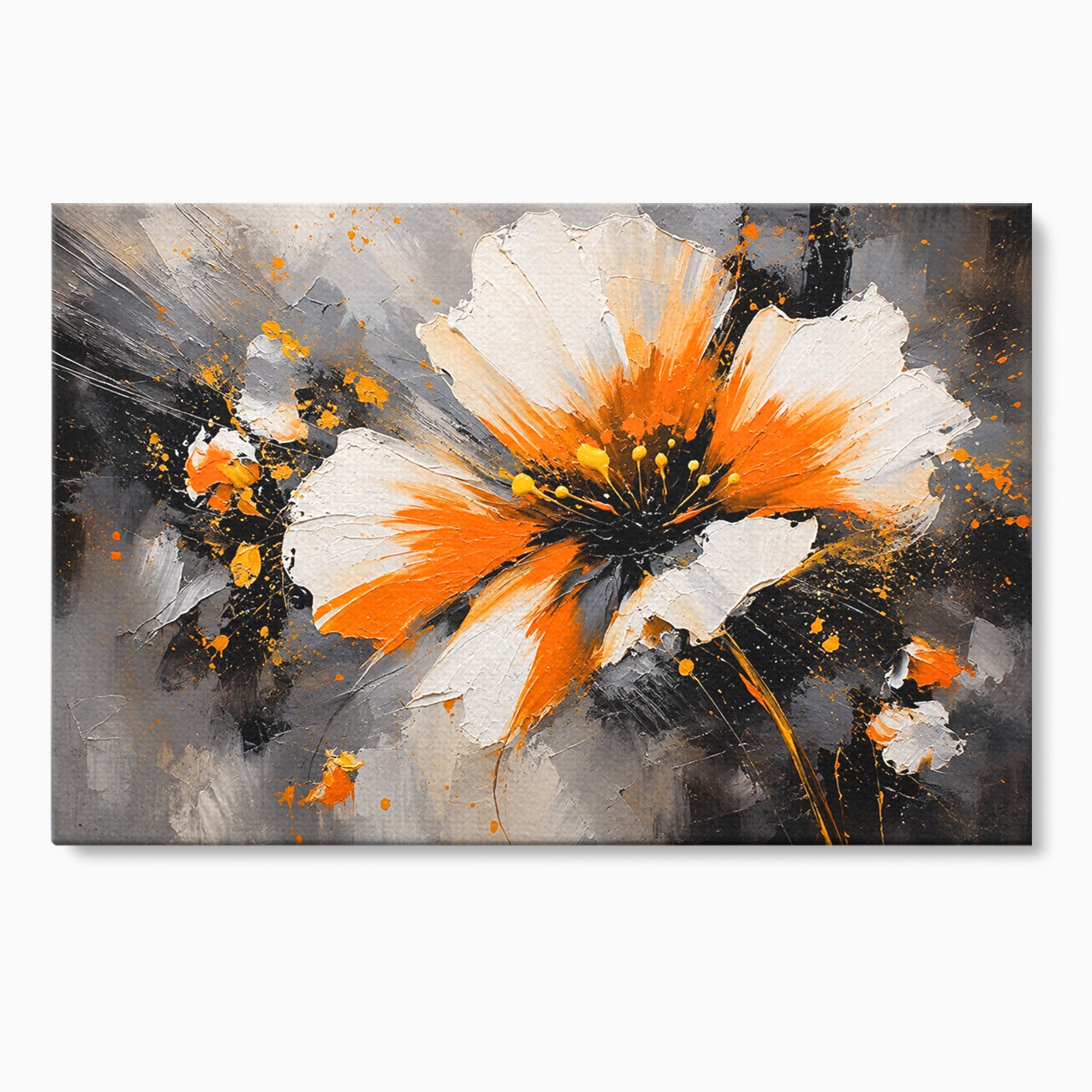 Tablou Canvas Premium LuxCanva® A1789, Floare Abstracta, Floare, Abstract, Arta Moderna, Living, Dormitor, Culori Vibrante