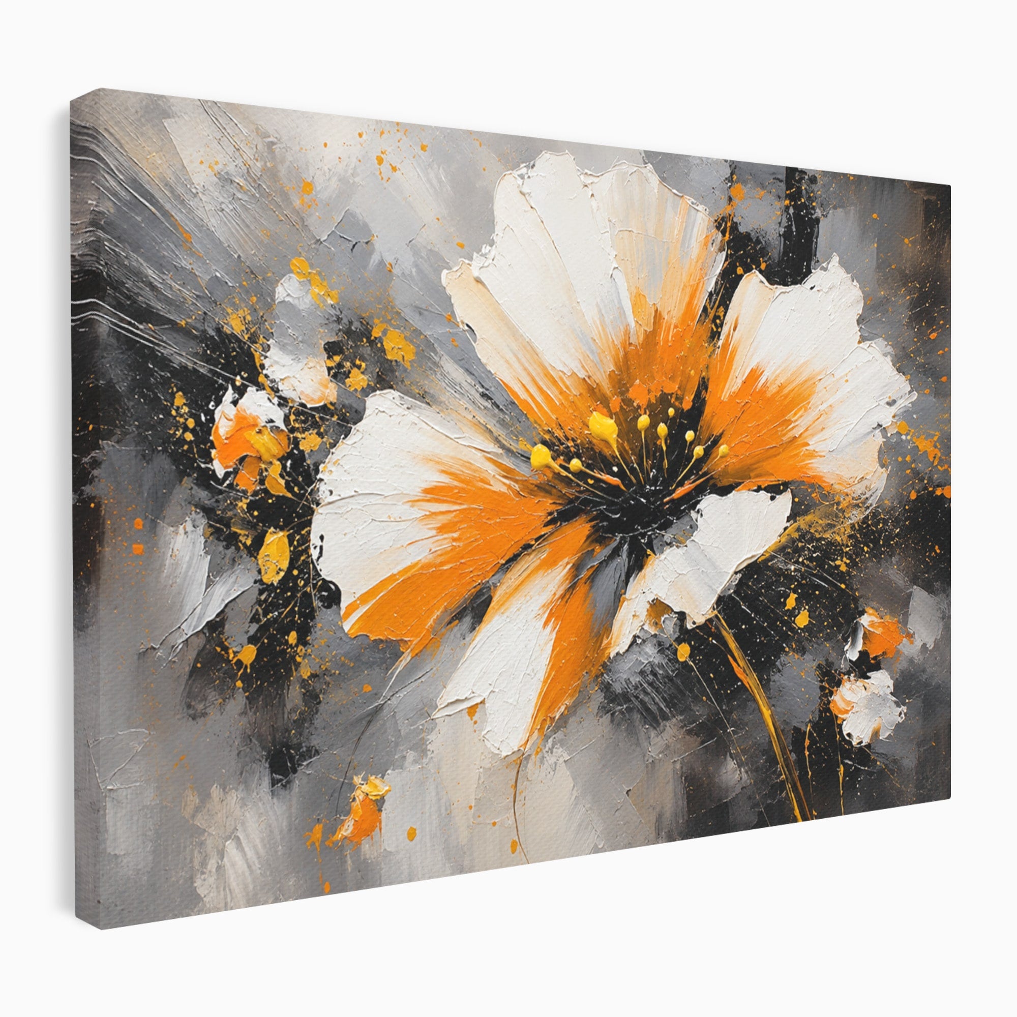 Tablou Canvas Premium LuxCanva® A1789, Floare Abstracta, Floare, Abstract, Arta Moderna, Living, Dormitor, Culori Vibrante