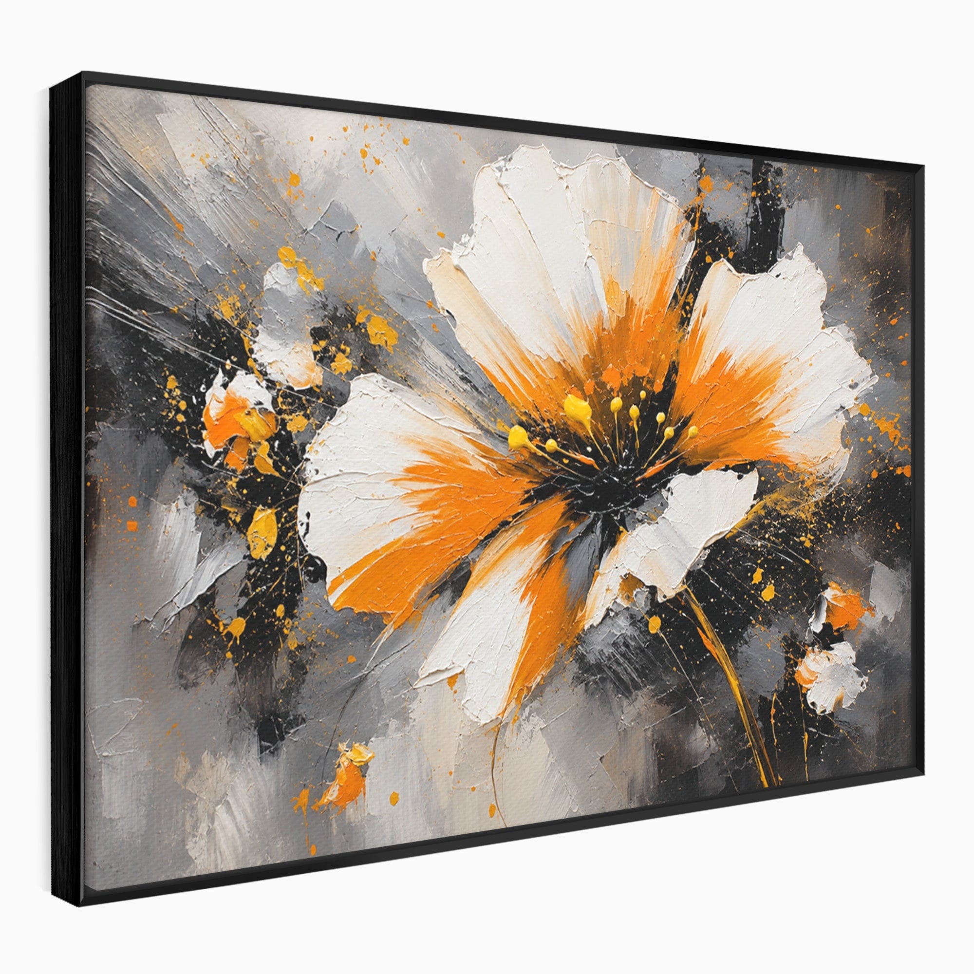 Tablou Canvas Premium LuxCanva® A1789, Floare Abstracta, Floare, Abstract, Arta Moderna, Living, Dormitor, Culori Vibrante