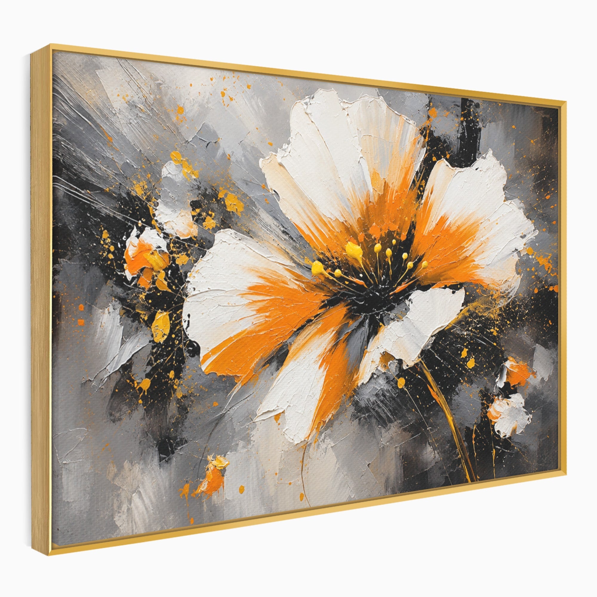 Tablou Canvas Premium LuxCanva® A1789, Floare Abstracta, Floare, Abstract, Arta Moderna, Living, Dormitor, Culori Vibrante