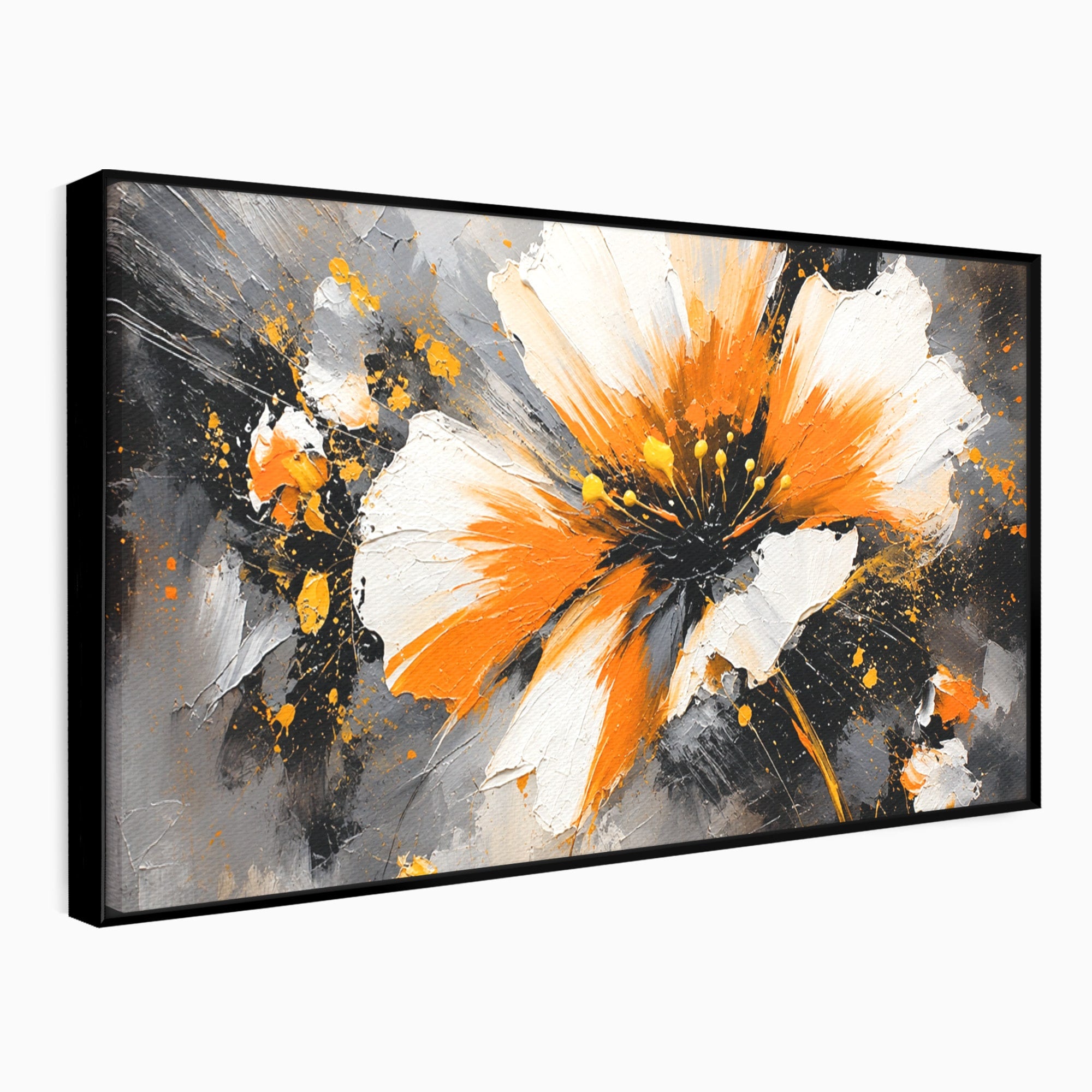 Tablou Canvas Premium LuxCanva® A1789, Floare Abstracta, Floare, Abstract, Arta Moderna, Living, Dormitor, Culori Vibrante