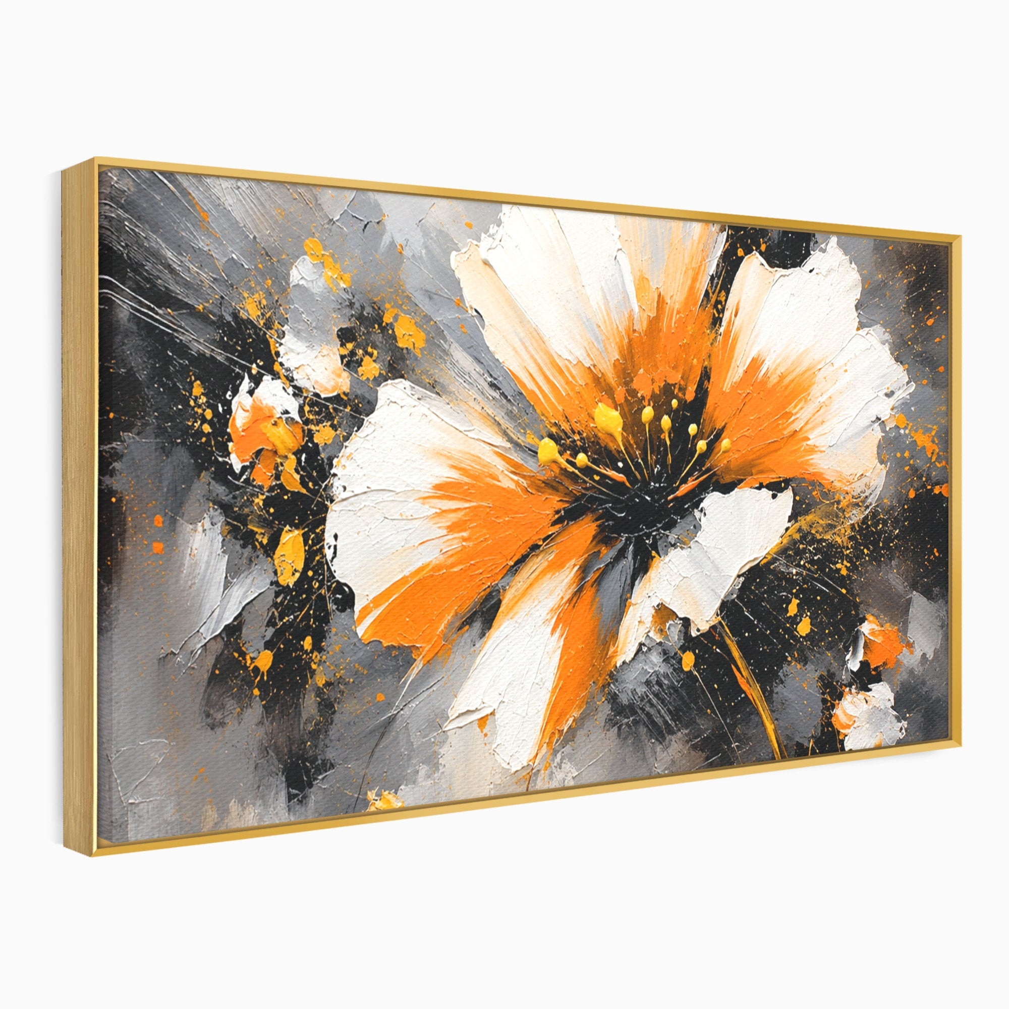 Tablou Canvas Premium LuxCanva® A1789, Floare Abstracta, Floare, Abstract, Arta Moderna, Living, Dormitor, Culori Vibrante
