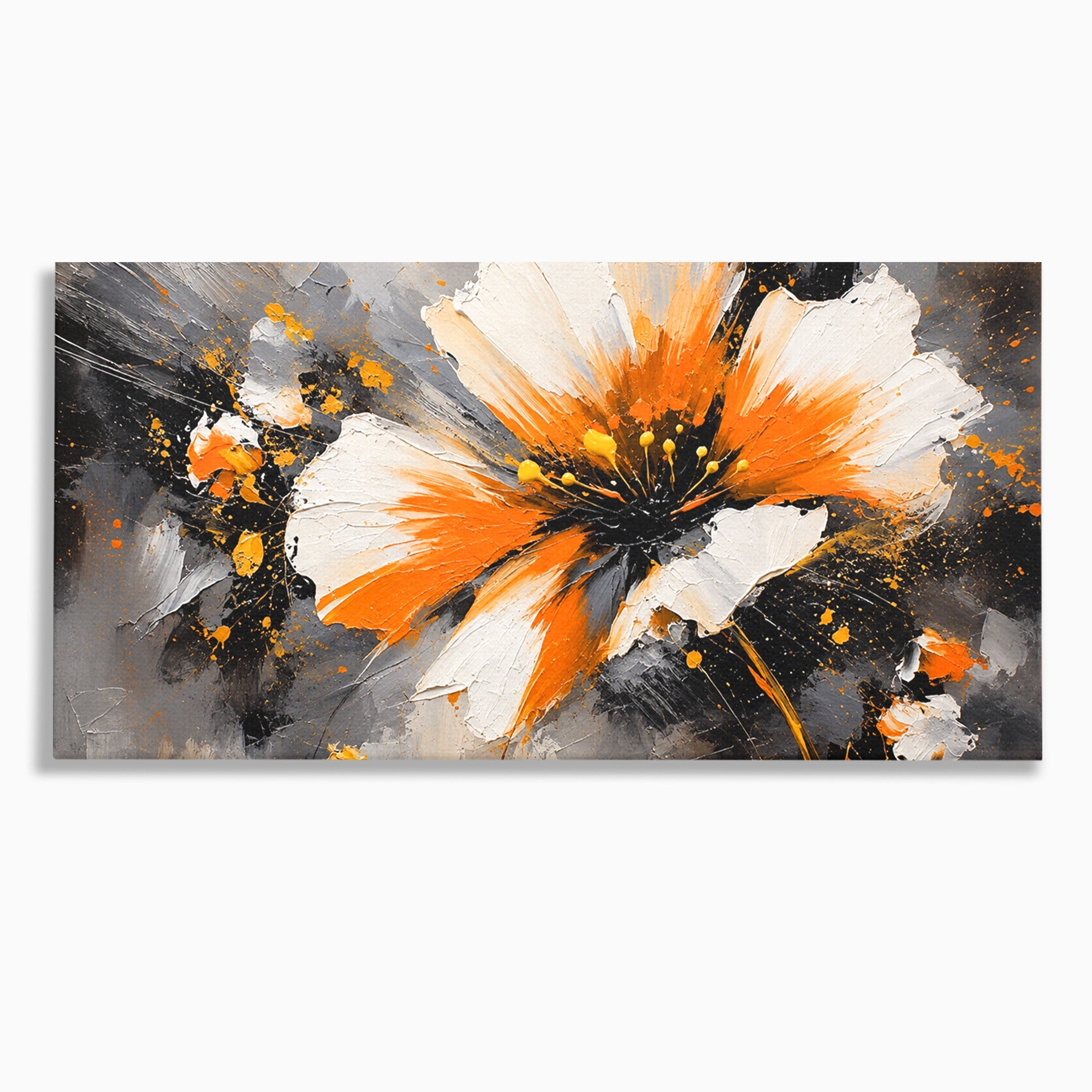 Tablou Canvas Premium LuxCanva® A1789, Floare Abstracta, Floare, Abstract, Arta Moderna, Living, Dormitor, Culori Vibrante