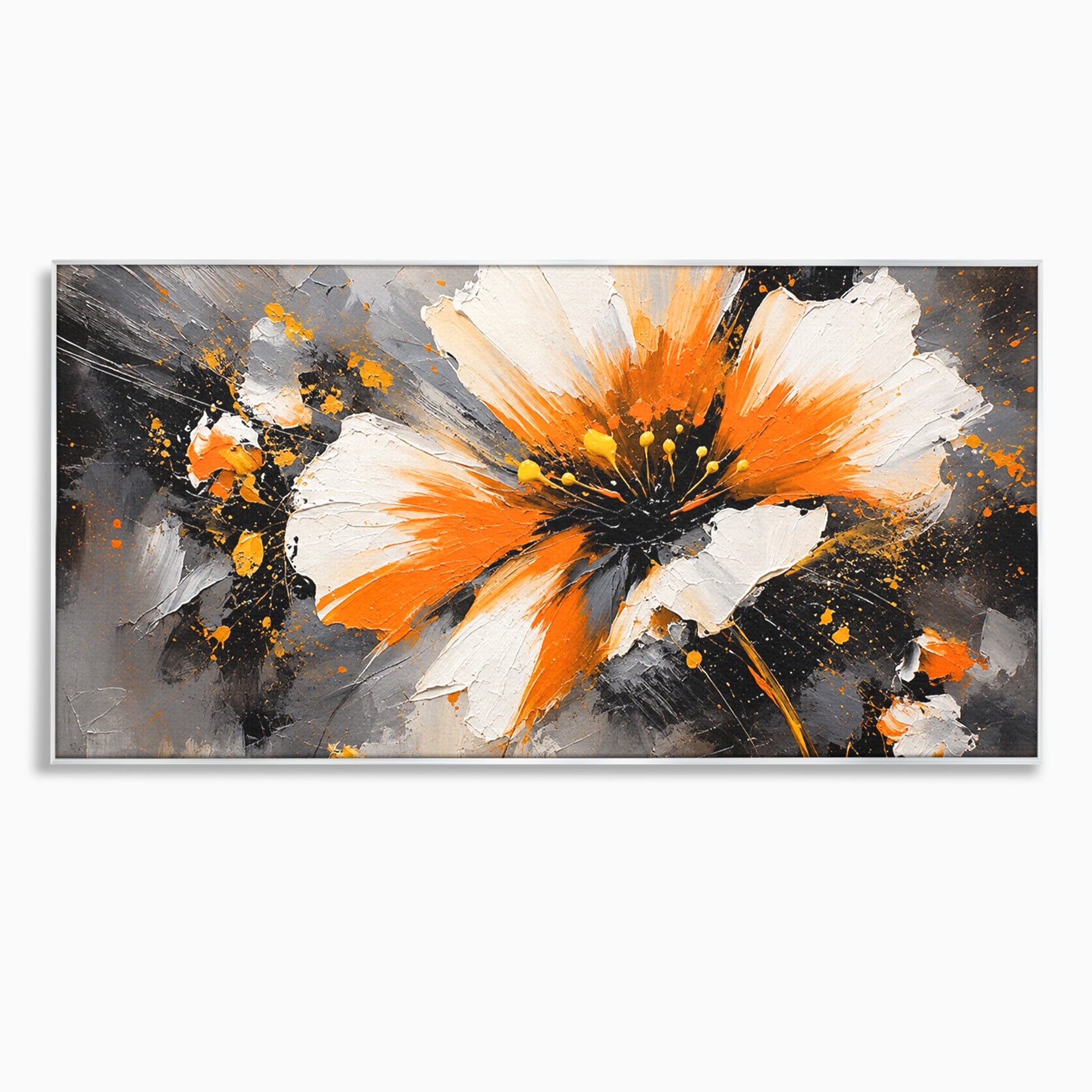 Tablou Canvas Premium LuxCanva® A1789, Floare Abstracta, Floare, Abstract, Arta Moderna, Living, Dormitor, Culori Vibrante