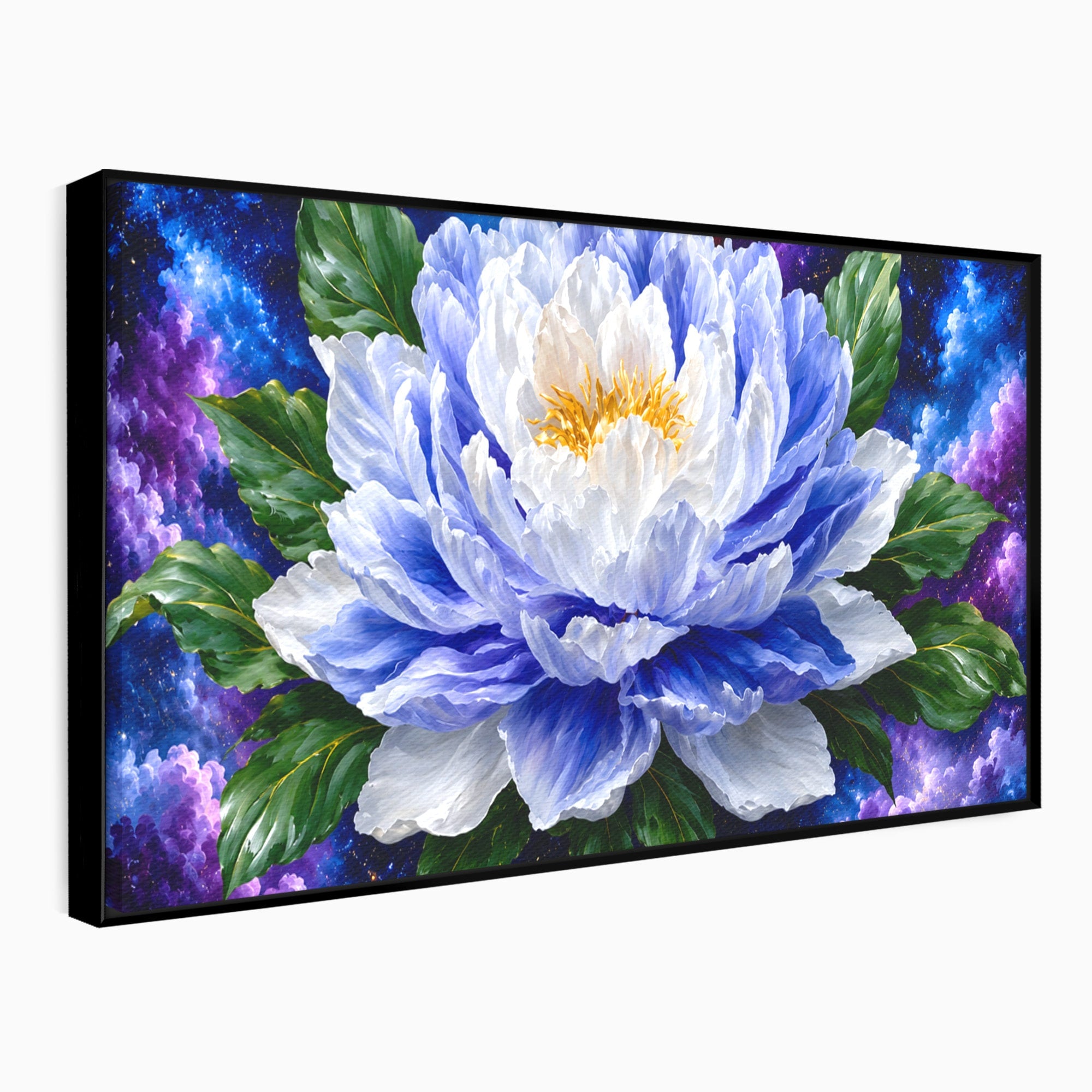 Tablou Canvas Premium LuxCanva® A1795, Floare Galactica, Floare, Galaxie, Natura, Living, Dormitor, Culori Vibrante