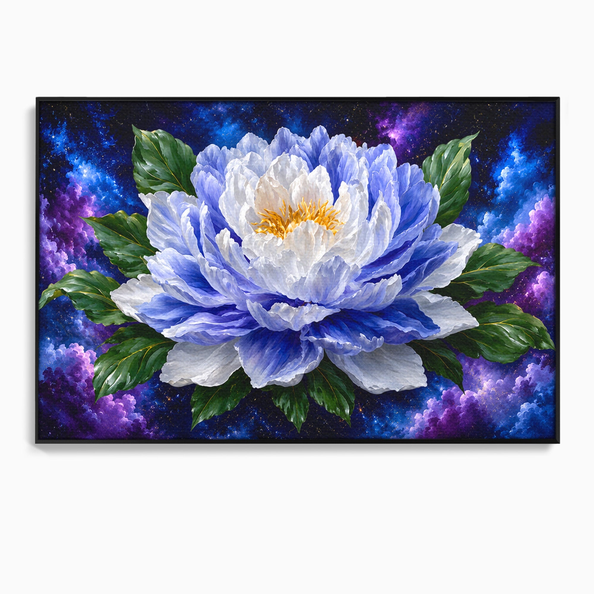 Tablou Canvas Premium LuxCanva® A1795, Floare Galactica, Floare, Galaxie, Natura, Living, Dormitor, Culori Vibrante
