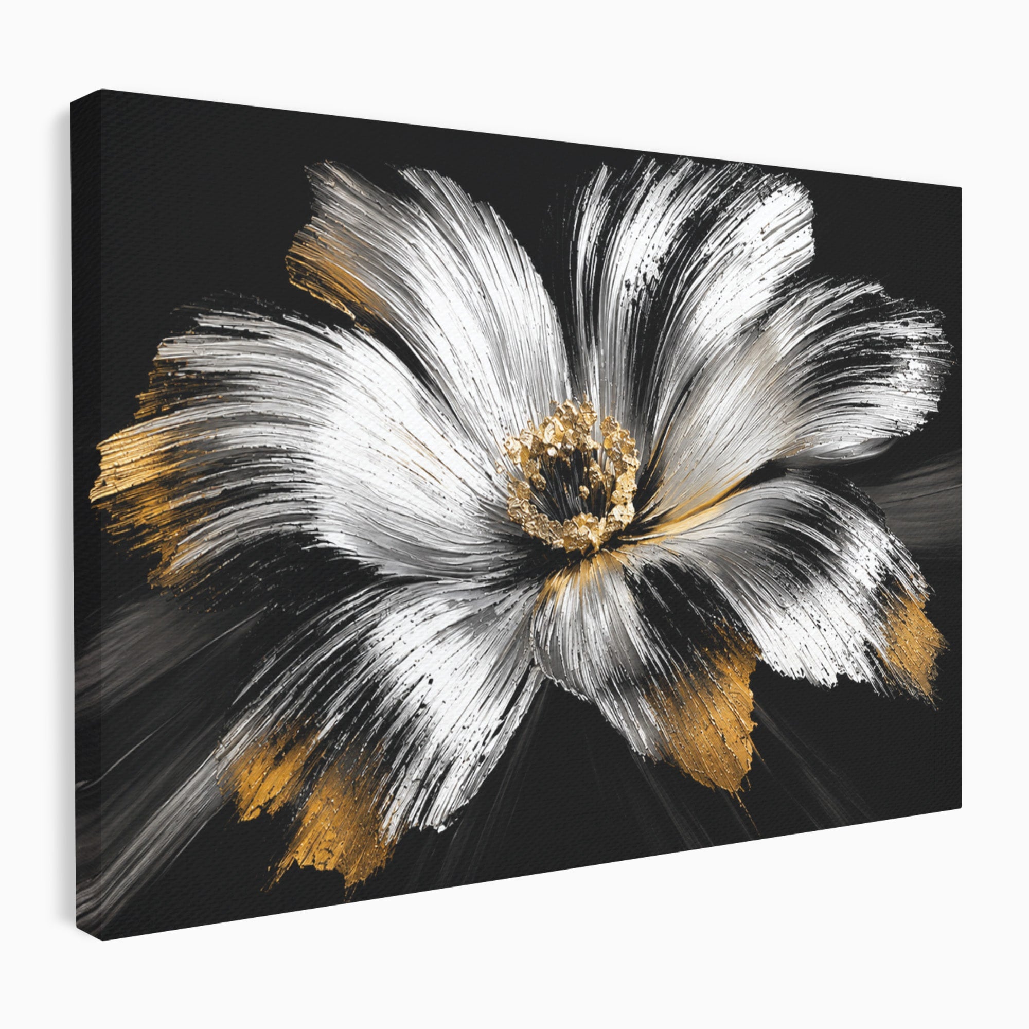 Tablou Canvas Premium LuxCanva® A1797, Floare Imperială, Floare, Abstract, Modern, Arta, Living, Culori Vibrante