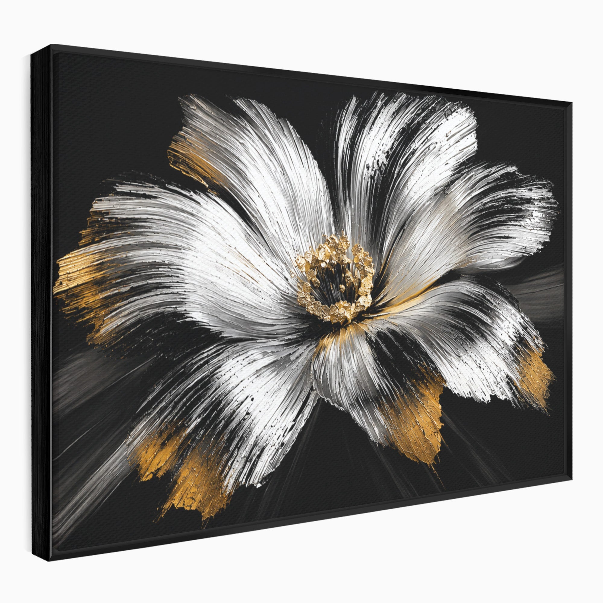 Tablou Canvas Premium LuxCanva® A1797, Floare Imperială, Floare, Abstract, Modern, Arta, Living, Culori Vibrante