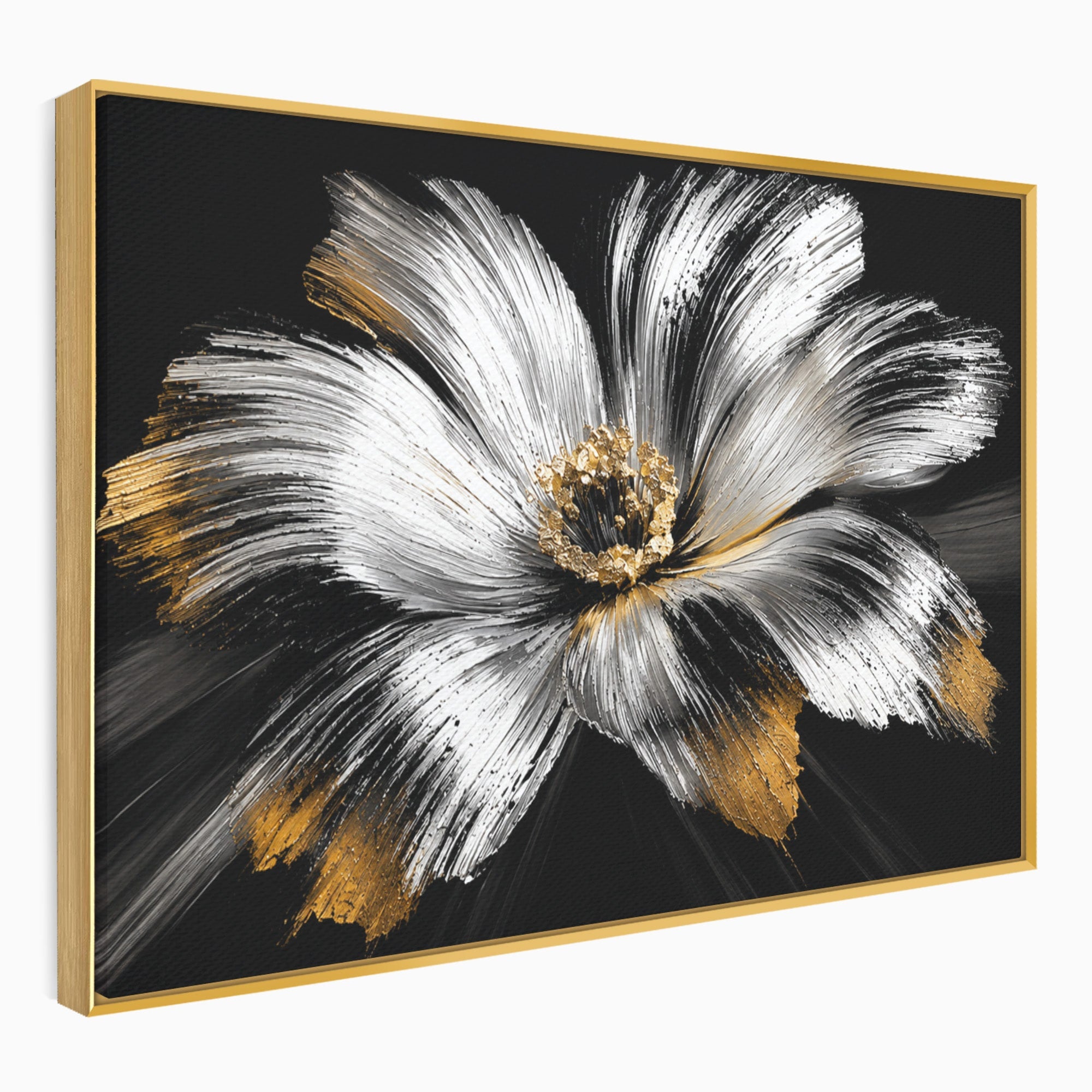 Tablou Canvas Premium LuxCanva® A1797, Floare Imperială, Floare, Abstract, Modern, Arta, Living, Culori Vibrante