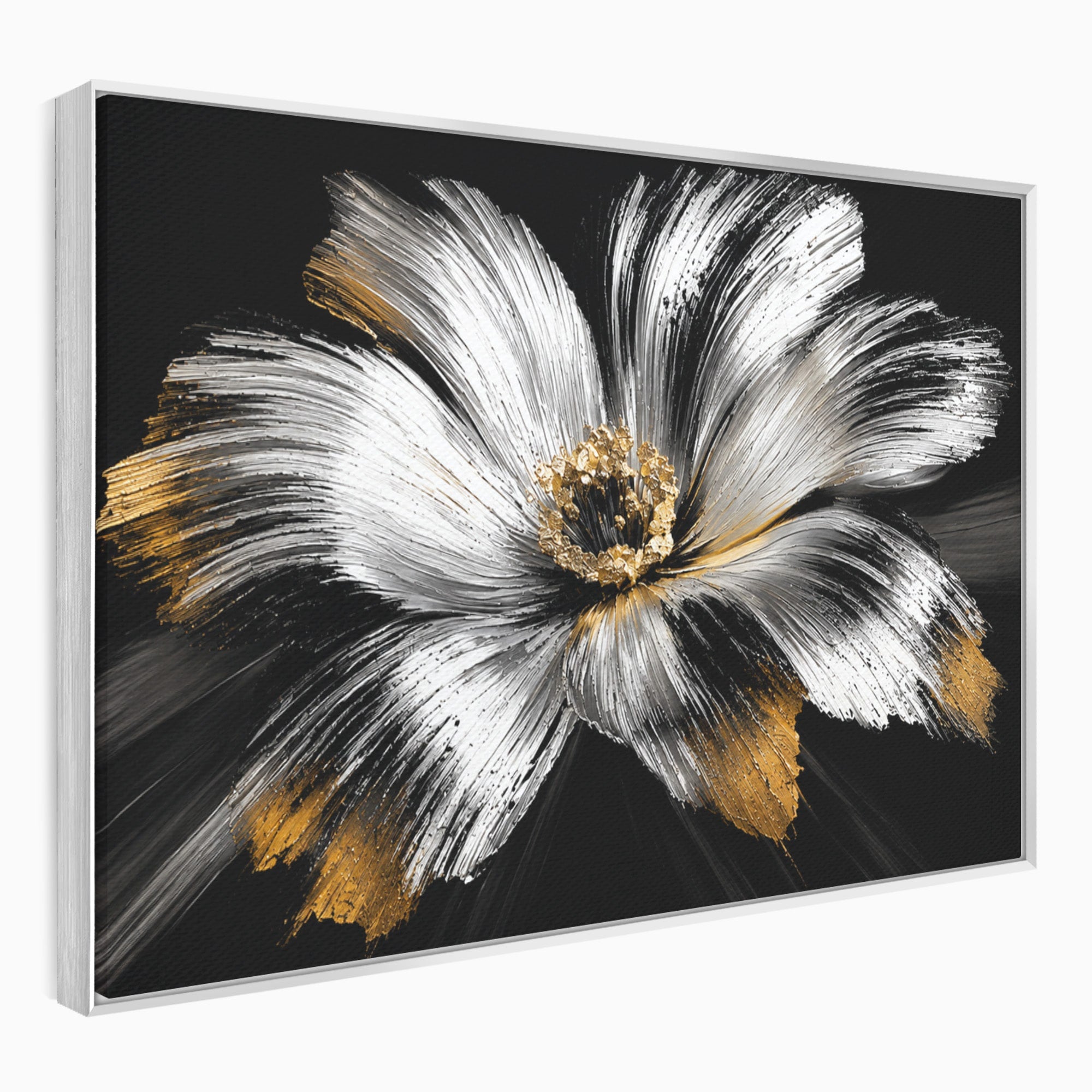 Tablou Canvas Premium LuxCanva® A1797, Floare Imperială, Floare, Abstract, Modern, Arta, Living, Culori Vibrante