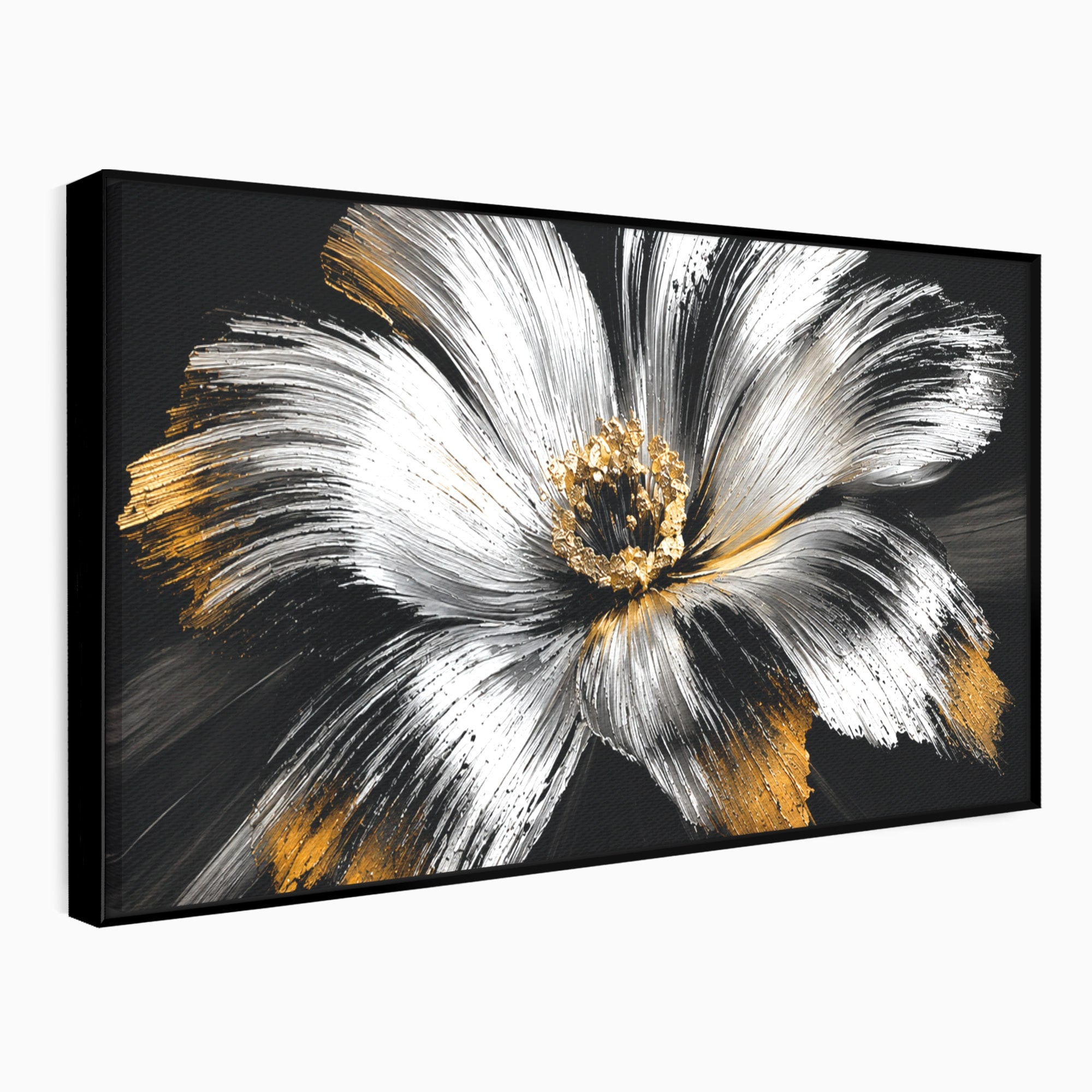 Tablou Canvas Premium LuxCanva® A1797, Floare Imperială, Floare, Abstract, Modern, Arta, Living, Culori Vibrante
