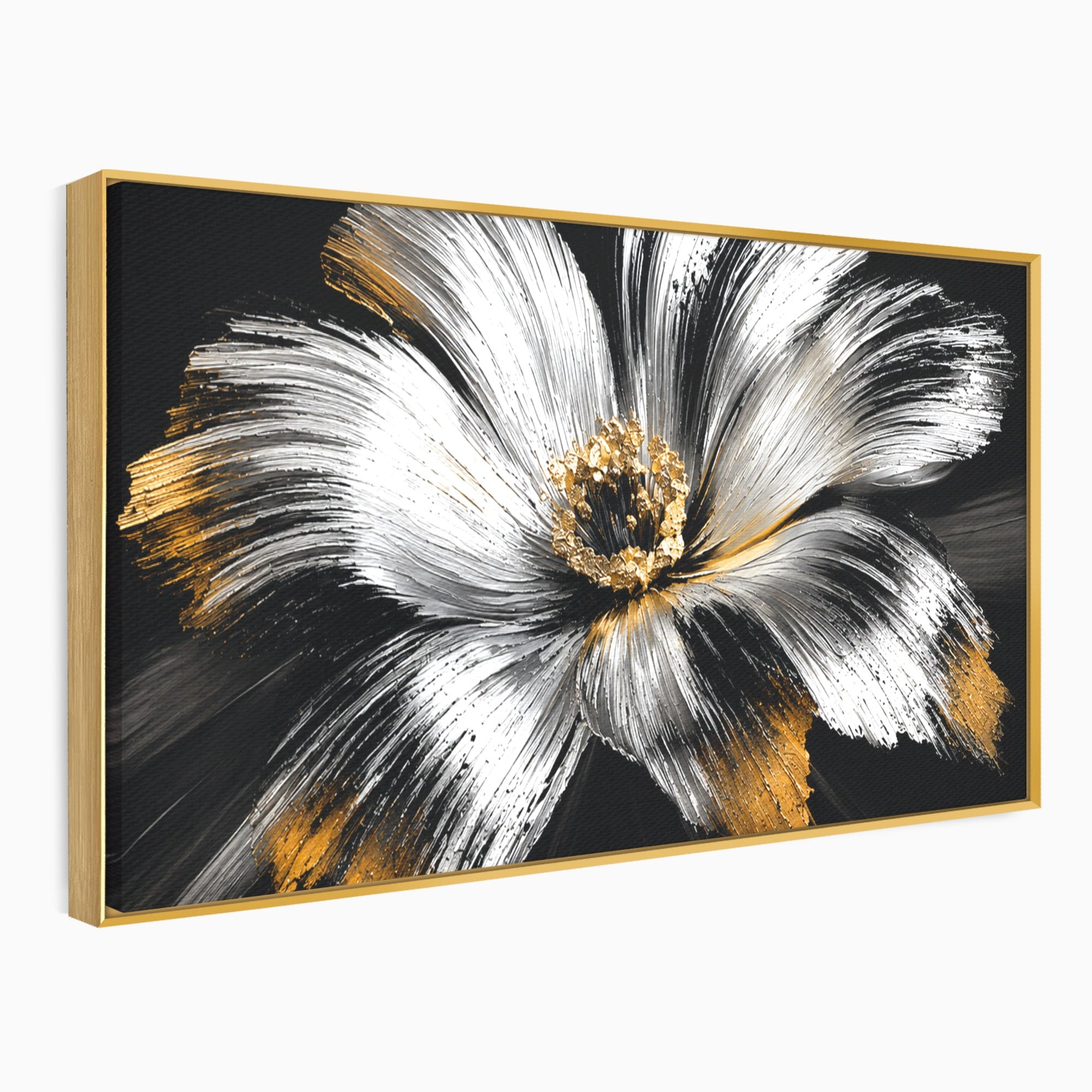 Tablou Canvas Premium LuxCanva® A1797, Floare Imperială, Floare, Abstract, Modern, Arta, Living, Culori Vibrante