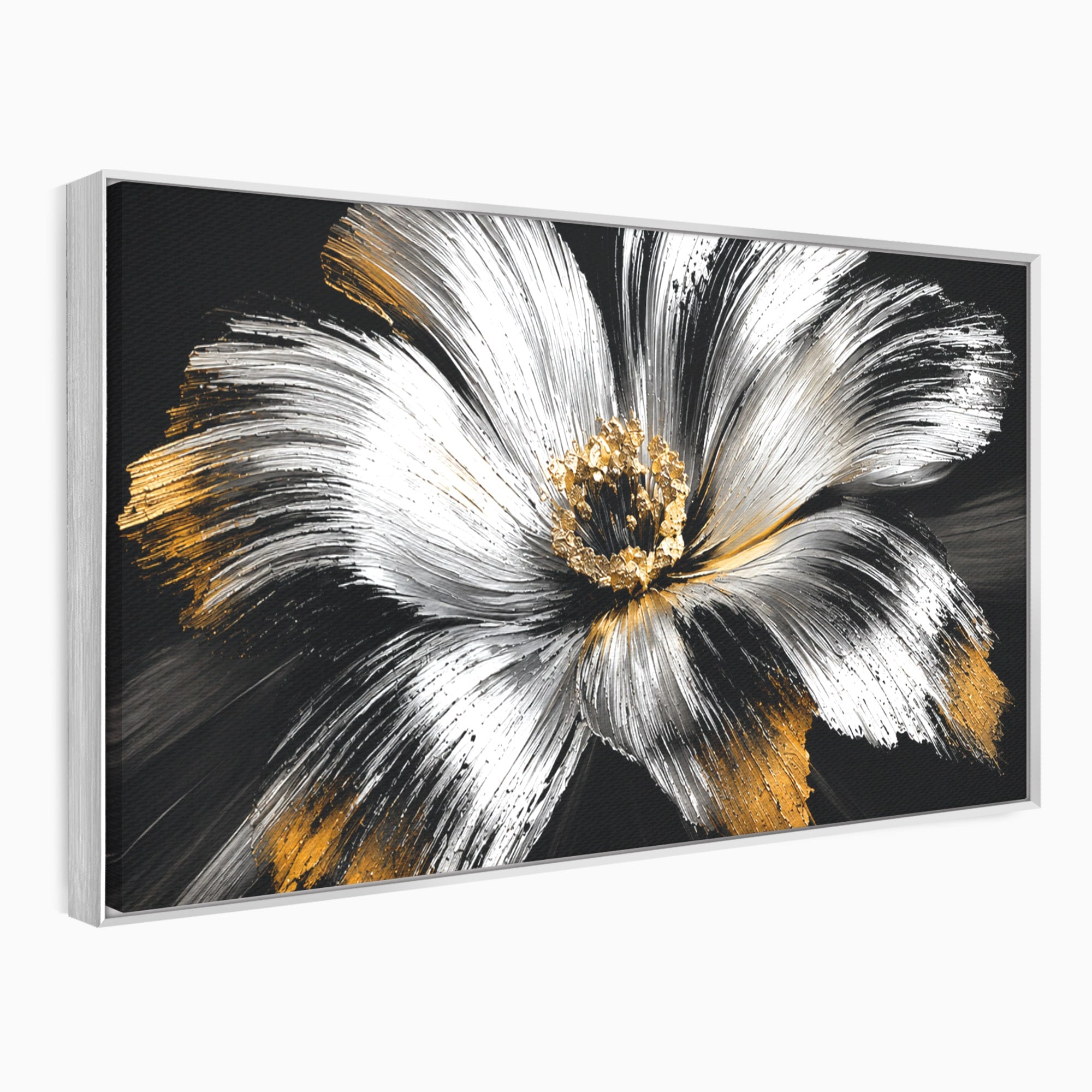 Tablou Canvas Premium LuxCanva® A1797, Floare Imperială, Floare, Abstract, Modern, Arta, Living, Culori Vibrante