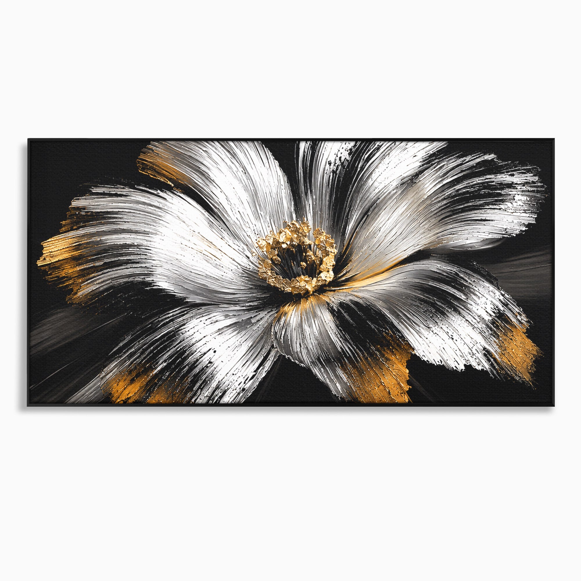 Tablou Canvas Premium LuxCanva® A1797, Floare Imperială, Floare, Abstract, Modern, Arta, Living, Culori Vibrante