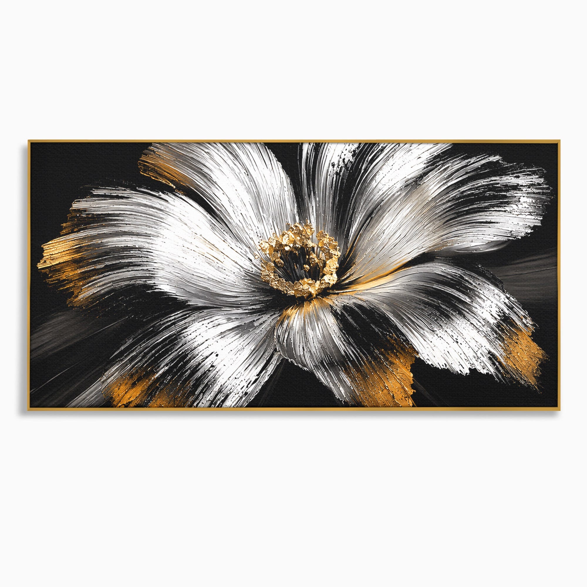 Tablou Canvas Premium LuxCanva® A1797, Floare Imperială, Floare, Abstract, Modern, Arta, Living, Culori Vibrante