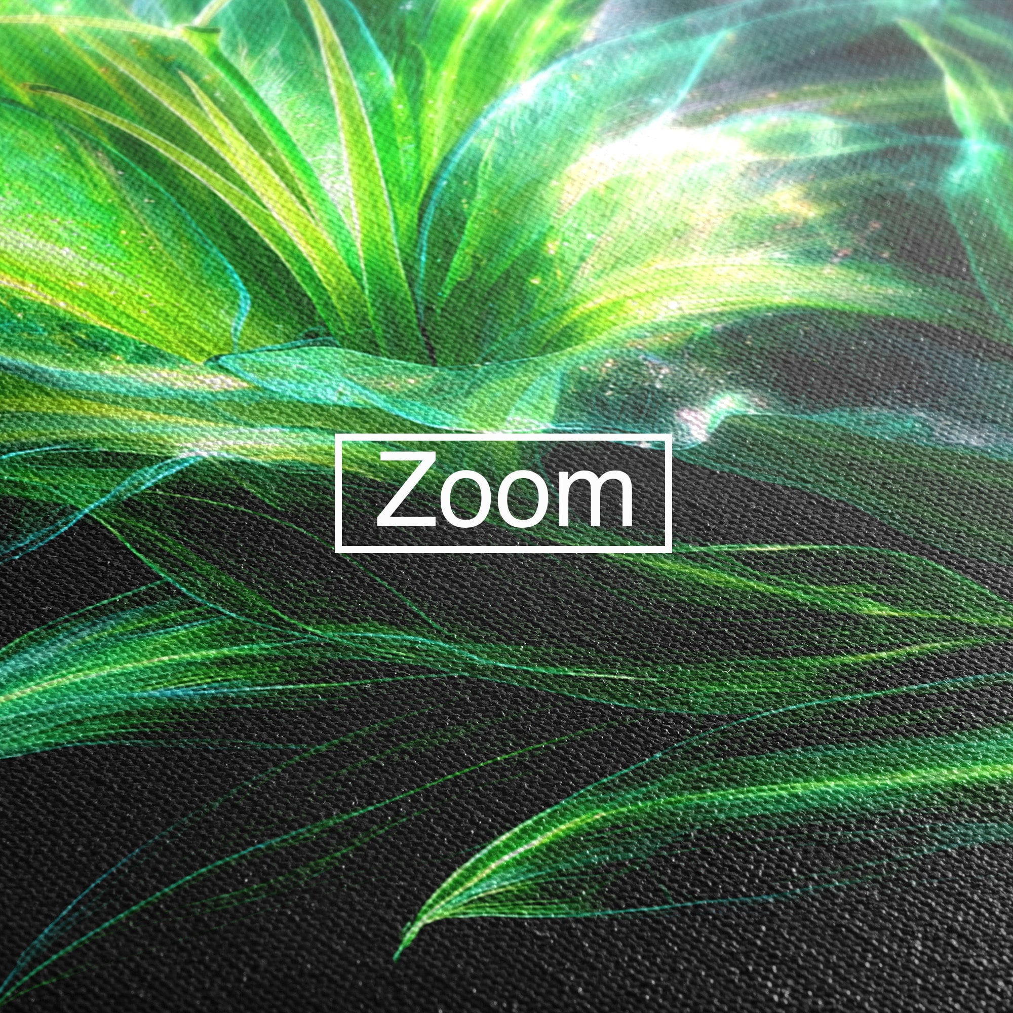 Tablou Canvas Premium LuxCanva® A1798, Floare Neon Luminoasa, Floare, Natura, Arta Digitala, Lumina, Dormitor, Culori Vibrante