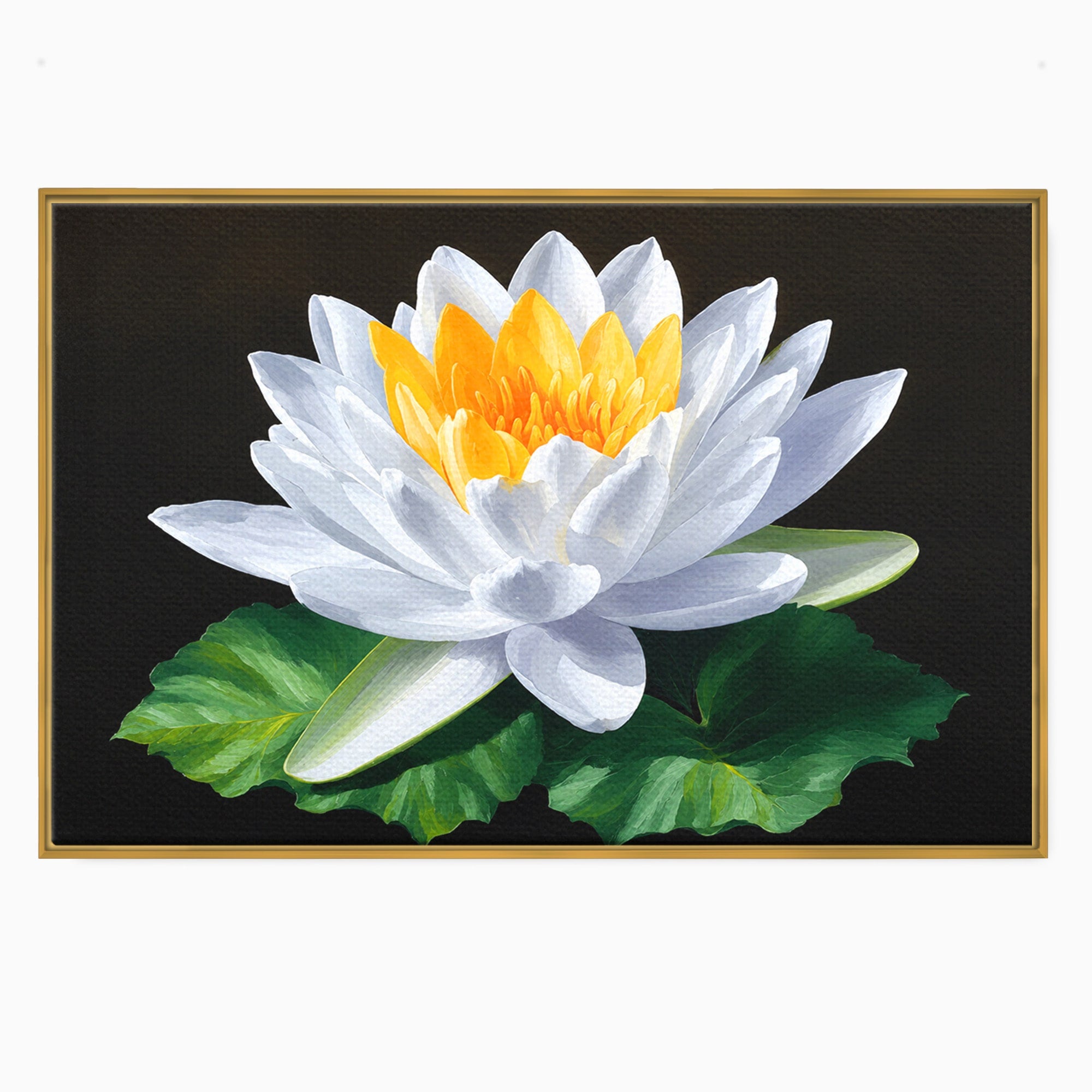 Tablou Canvas Premium LuxCanva® A1799, Floare De Lotus, Floare, Lotus, Natura, Zen, Dormitor, Culori Vibrante