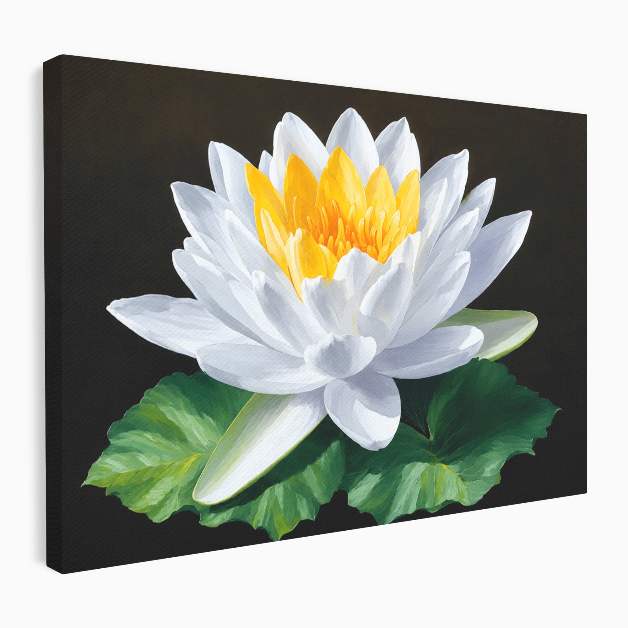 Tablou Canvas Premium LuxCanva® A1799, Floare De Lotus, Floare, Lotus, Natura, Zen, Dormitor, Culori Vibrante
