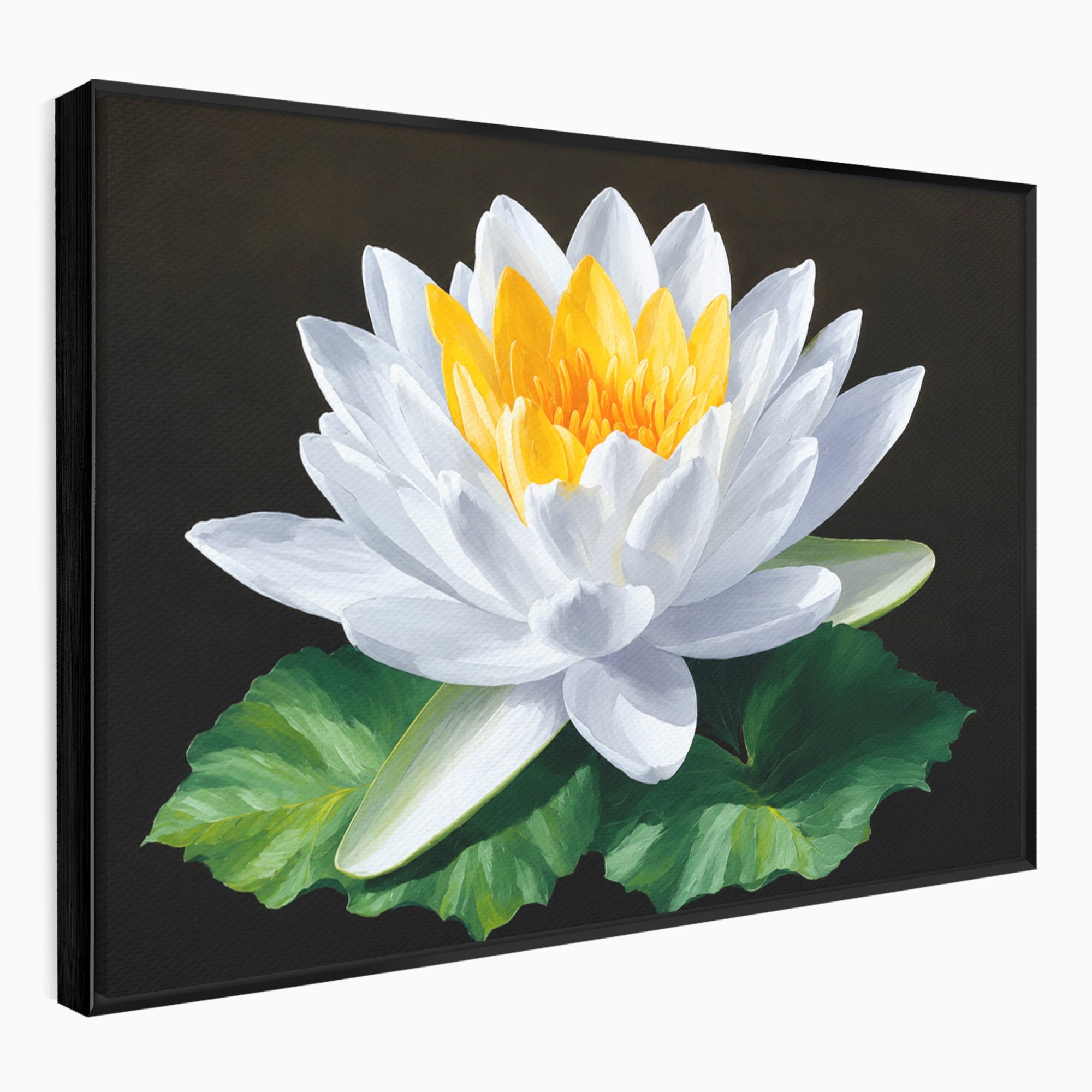 Tablou Canvas Premium LuxCanva® A1799, Floare De Lotus, Floare, Lotus, Natura, Zen, Dormitor, Culori Vibrante