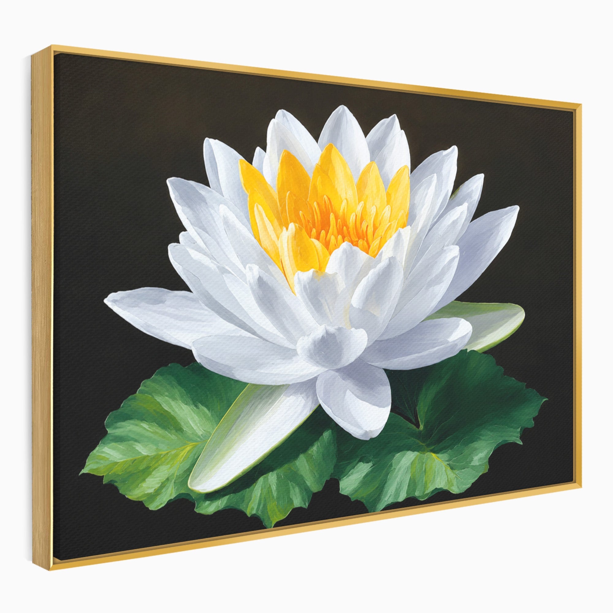 Tablou Canvas Premium LuxCanva® A1799, Floare De Lotus, Floare, Lotus, Natura, Zen, Dormitor, Culori Vibrante