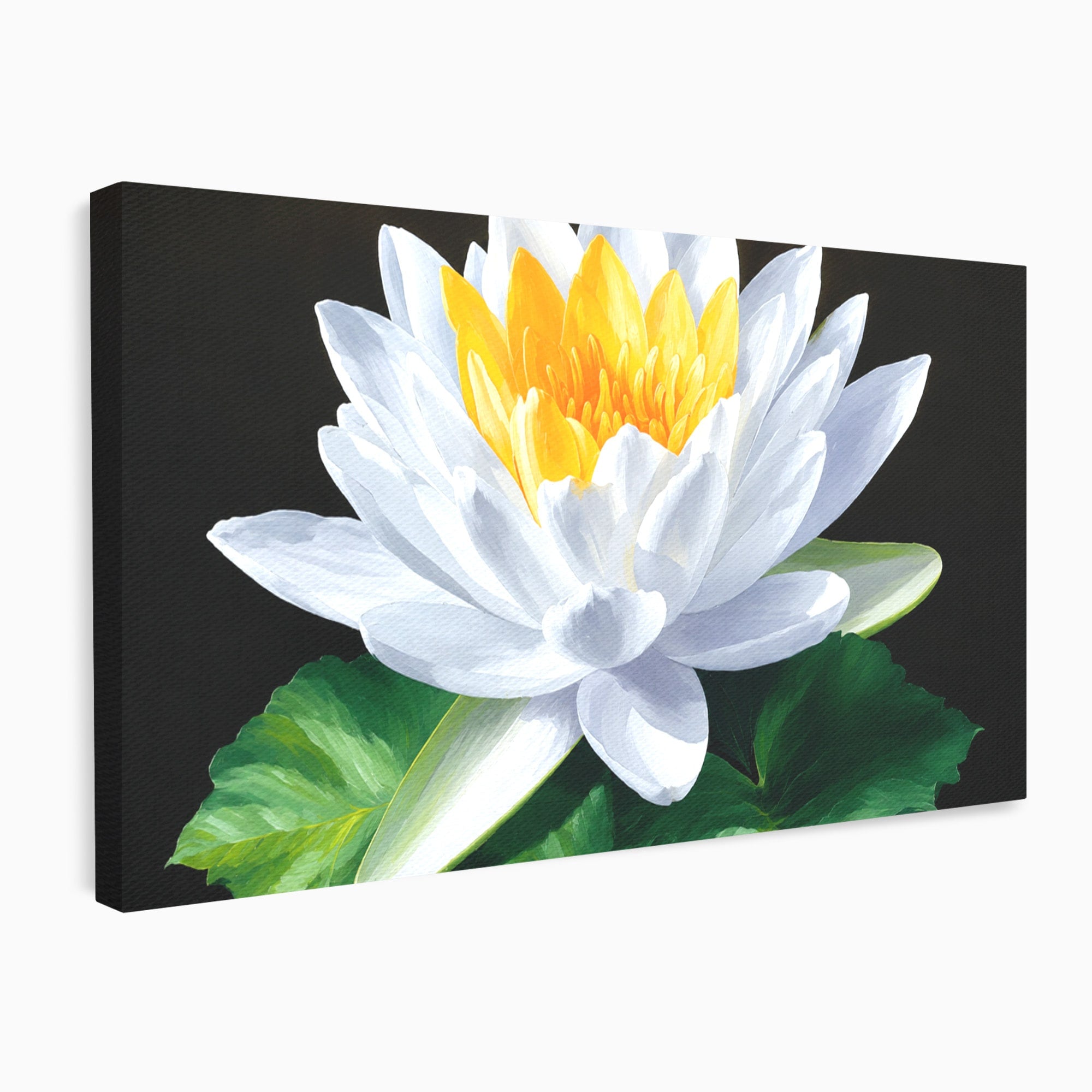 Tablou Canvas Premium LuxCanva® A1799, Floare De Lotus, Floare, Lotus, Natura, Zen, Dormitor, Culori Vibrante