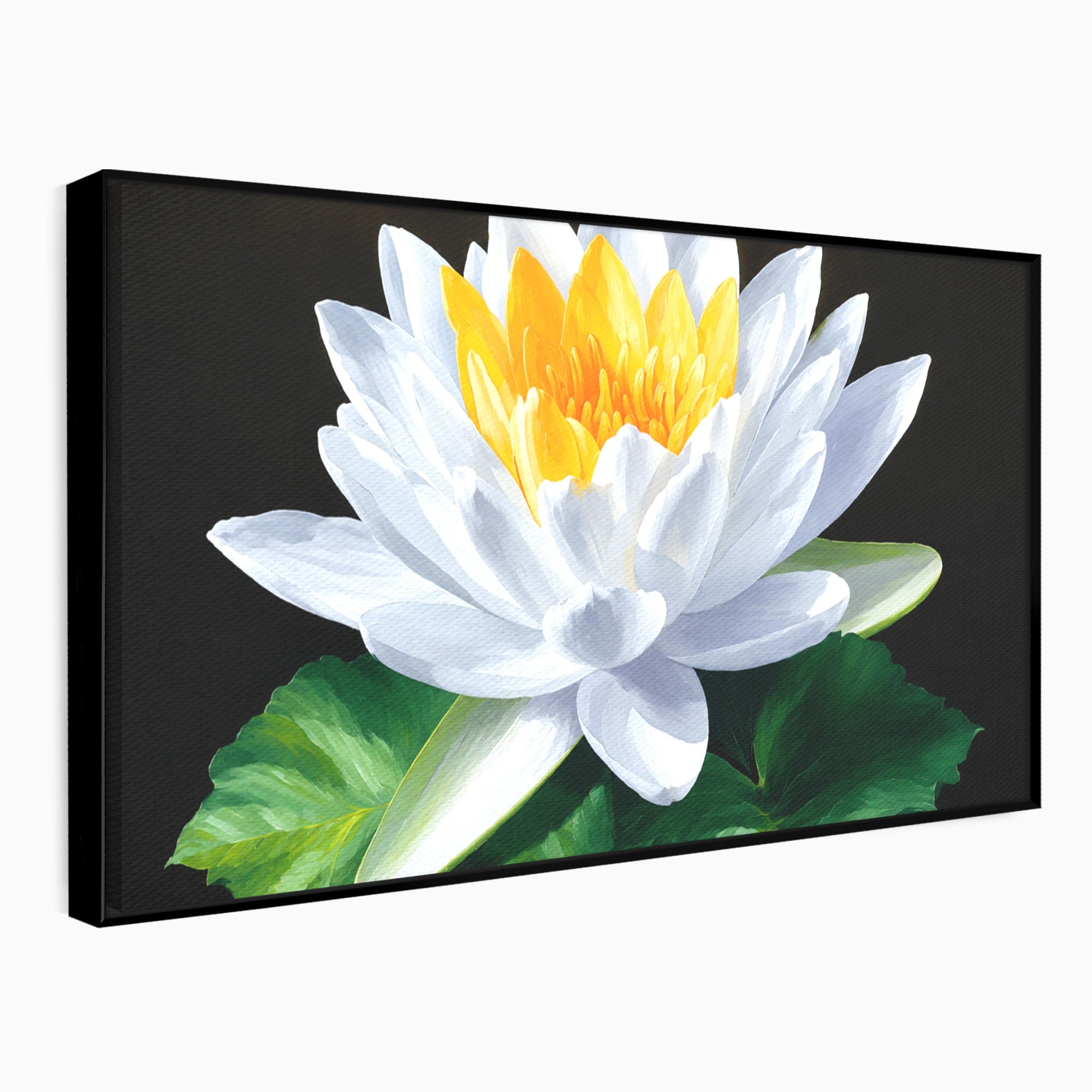 Tablou Canvas Premium LuxCanva® A1799, Floare De Lotus, Floare, Lotus, Natura, Zen, Dormitor, Culori Vibrante