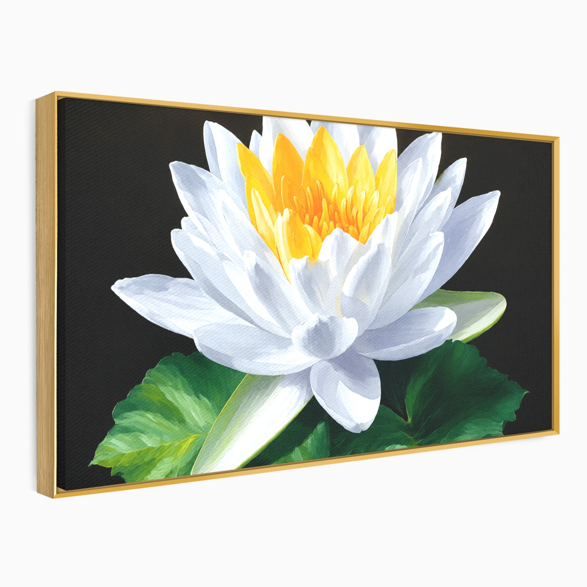 Tablou Canvas Premium LuxCanva® A1799, Floare De Lotus, Floare, Lotus, Natura, Zen, Dormitor, Culori Vibrante