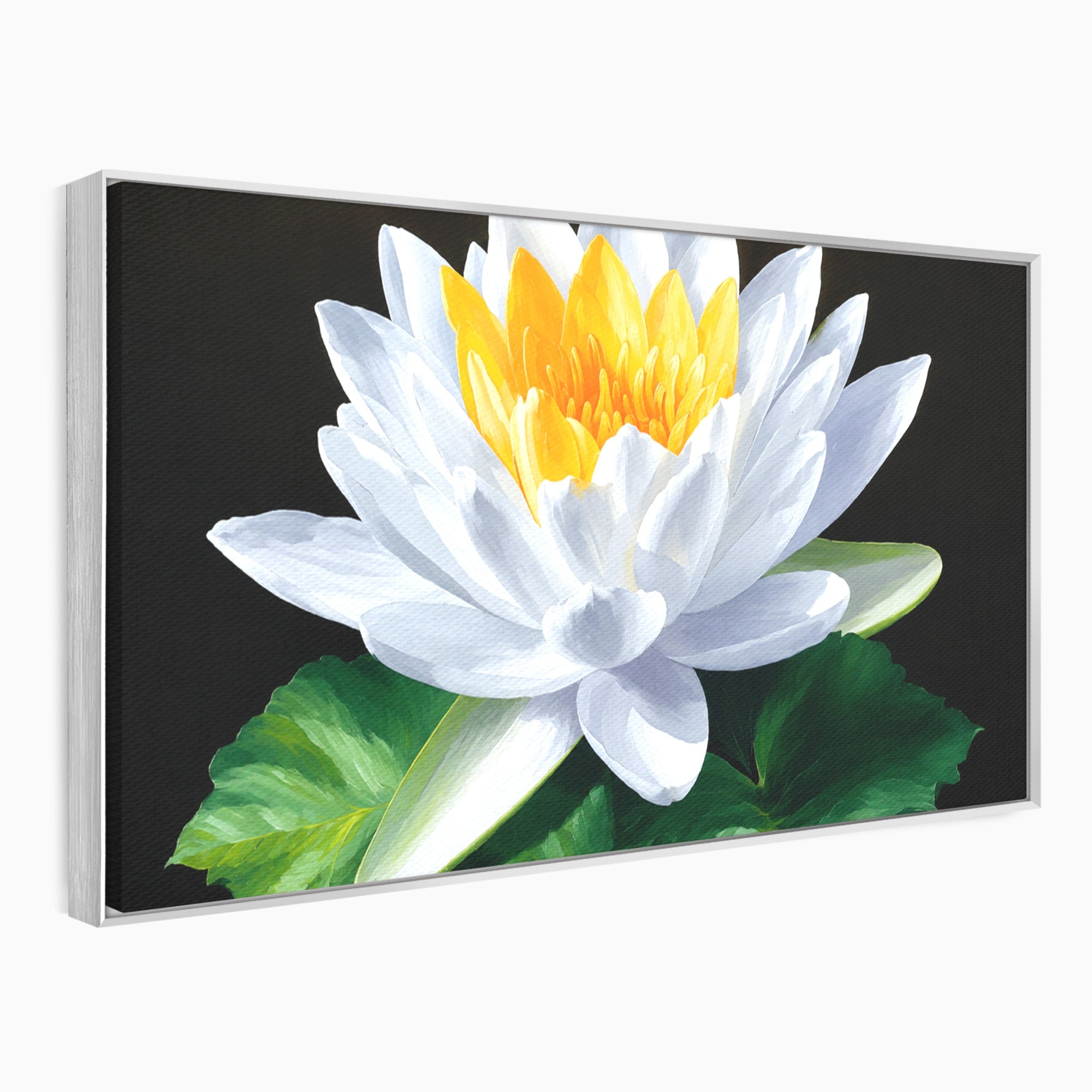 Tablou Canvas Premium LuxCanva® A1799, Floare De Lotus, Floare, Lotus, Natura, Zen, Dormitor, Culori Vibrante