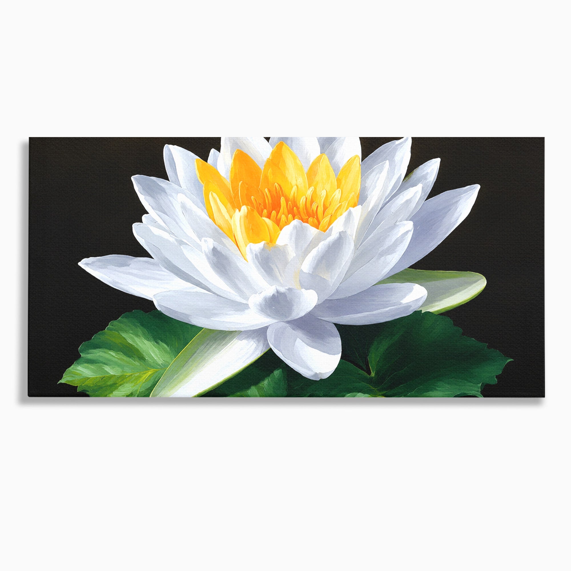 Tablou Canvas Premium LuxCanva® A1799, Floare De Lotus, Floare, Lotus, Natura, Zen, Dormitor, Culori Vibrante