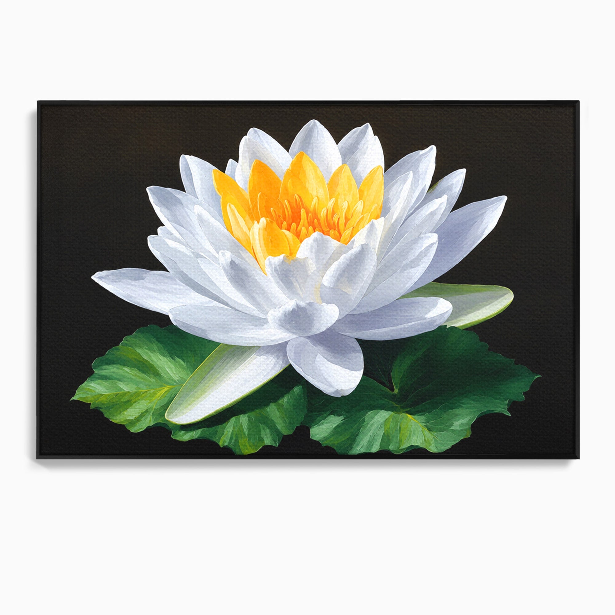 Tablou Canvas Premium LuxCanva® A1799, Floare De Lotus, Floare, Lotus, Natura, Zen, Dormitor, Culori Vibrante