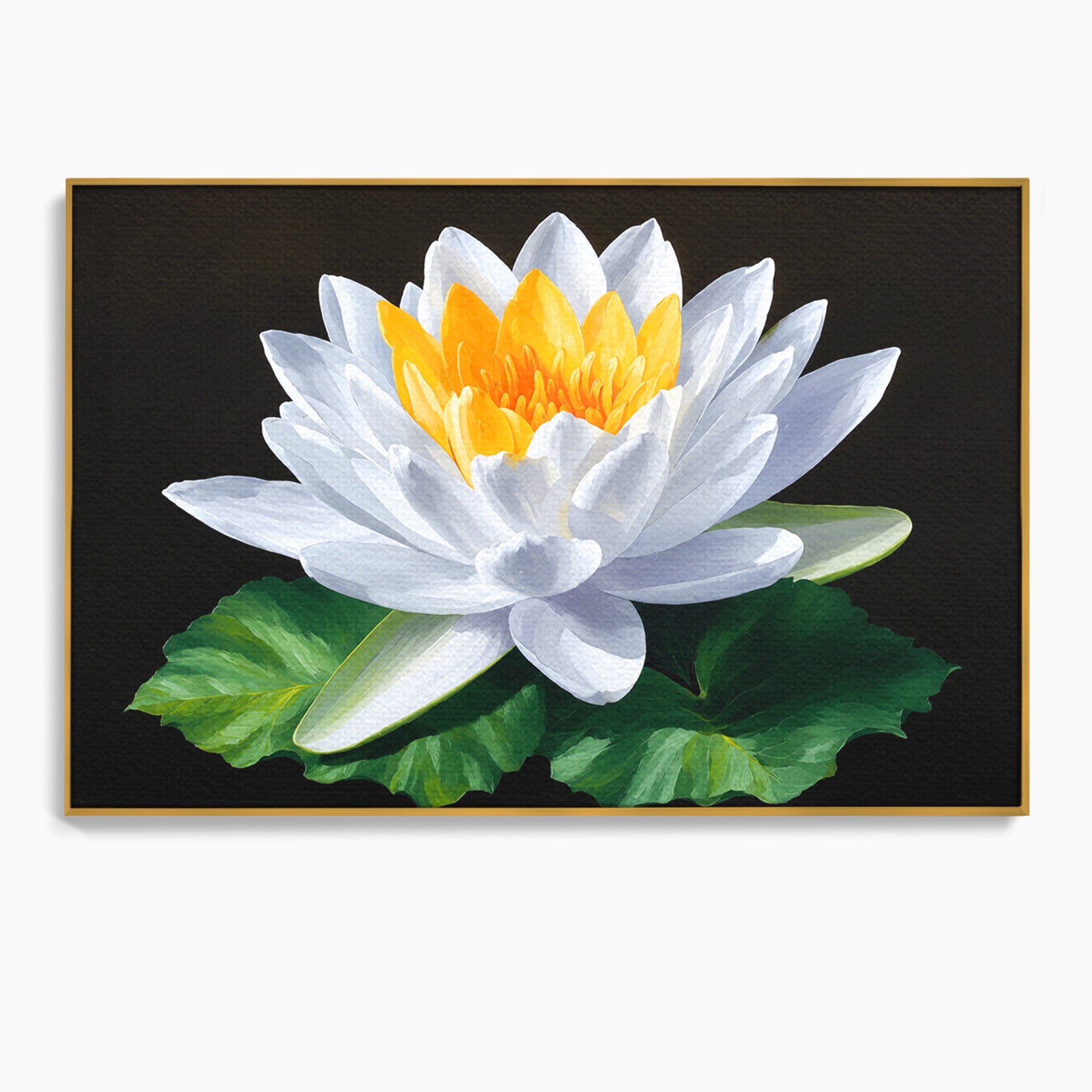 Tablou Canvas Premium LuxCanva® A1799, Floare De Lotus, Floare, Lotus, Natura, Zen, Dormitor, Culori Vibrante