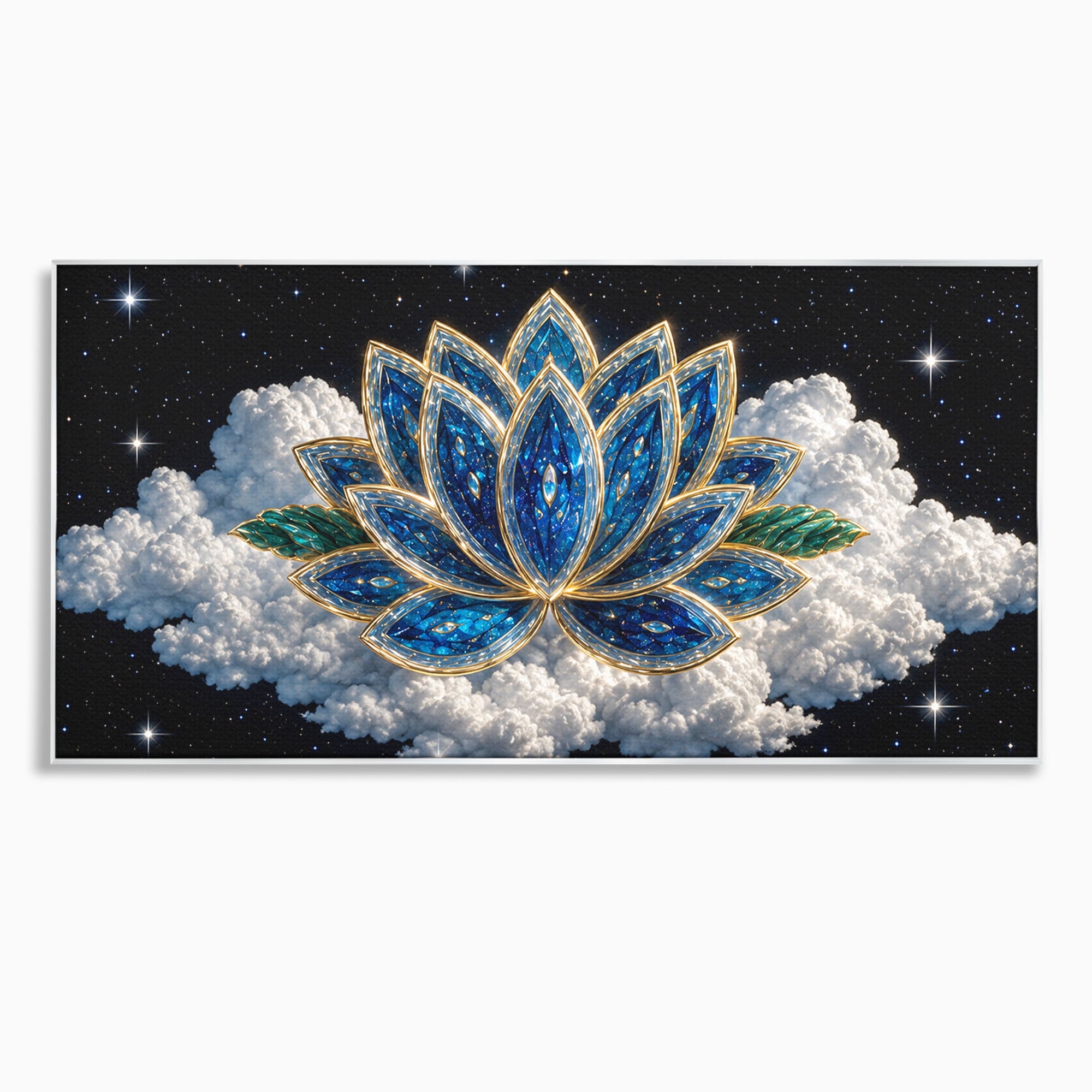 Tablou Canvas Premium LuxCanva® A1801, Floare De Lotus Stelara, Lotus, Stele, Natura, Meditatie, Dormitor, Culori Vibrante
