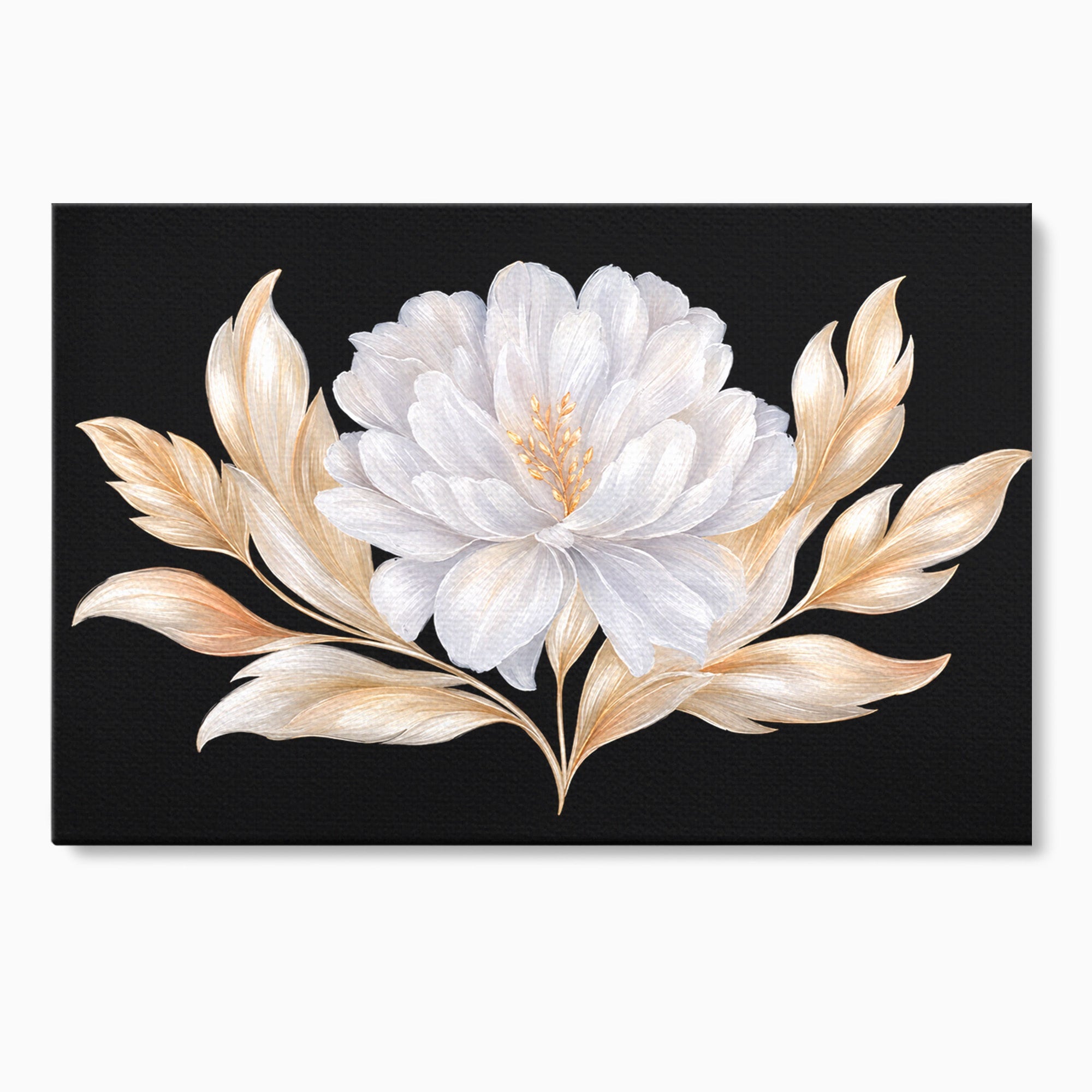 Tablou Canvas Premium LuxCanva® A1804, Floare Eleganta, Floare, Natura, Eleganta, Dormitor, Living, Culori Vibrante