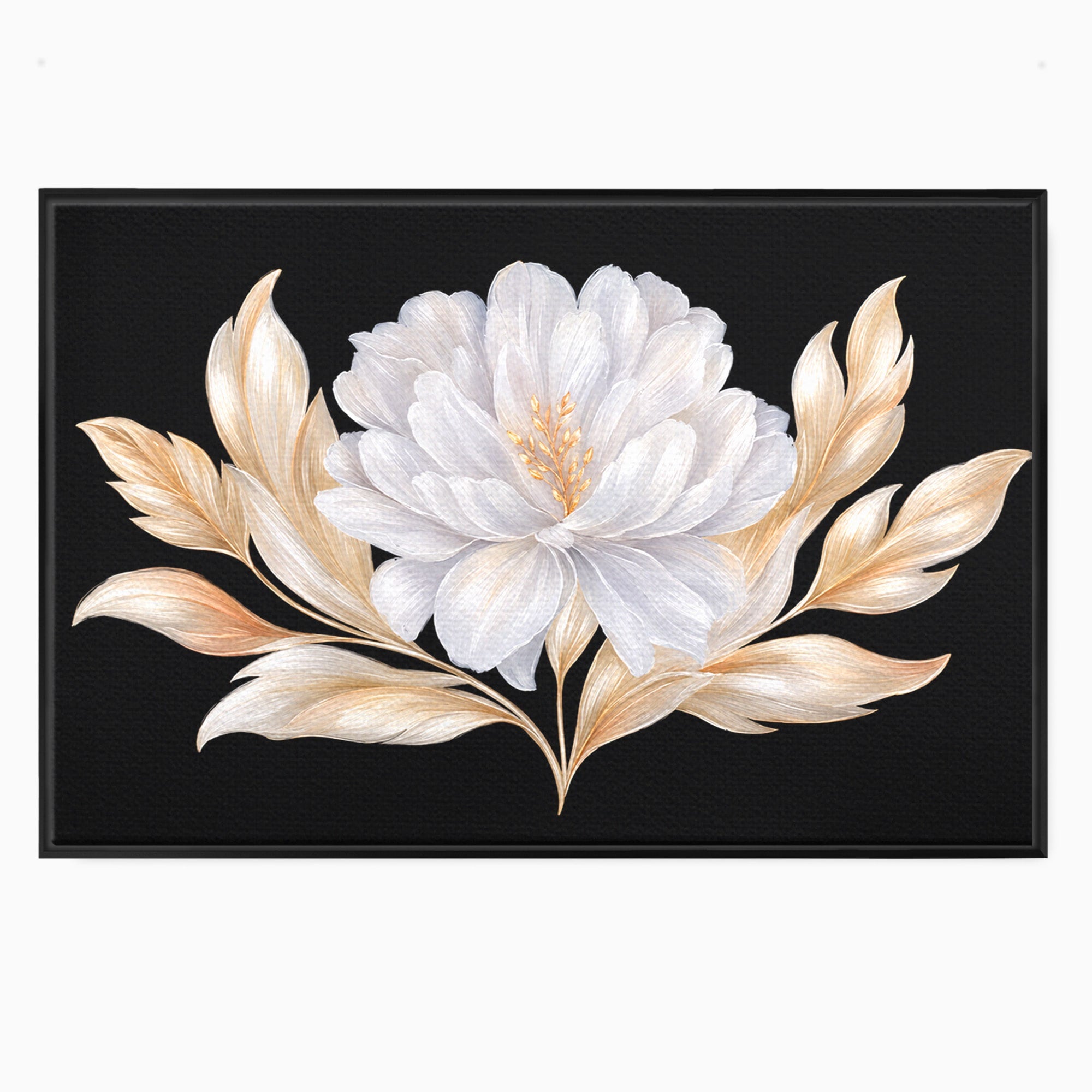 Tablou Canvas Premium LuxCanva® A1804, Floare Eleganta, Floare, Natura, Eleganta, Dormitor, Living, Culori Vibrante