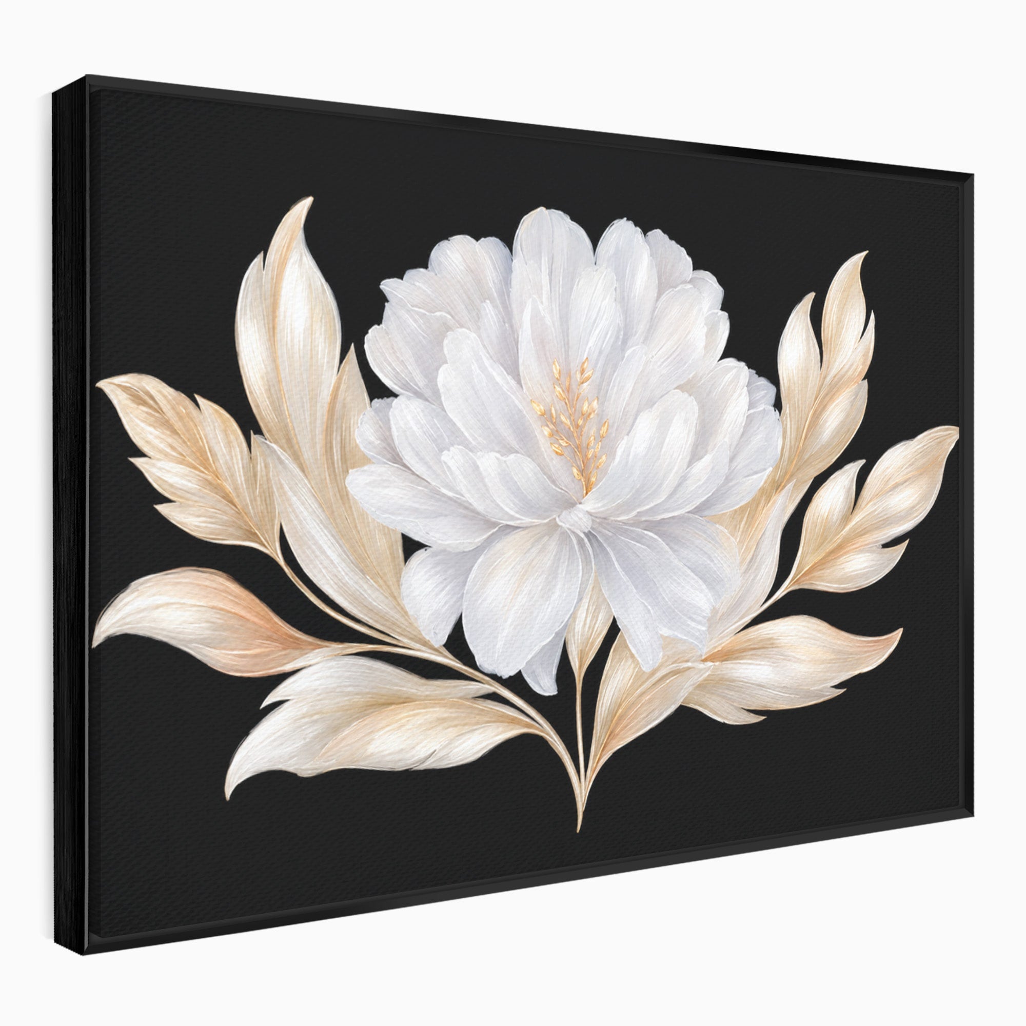 Tablou Canvas Premium LuxCanva® A1804, Floare Eleganta, Floare, Natura, Eleganta, Dormitor, Living, Culori Vibrante
