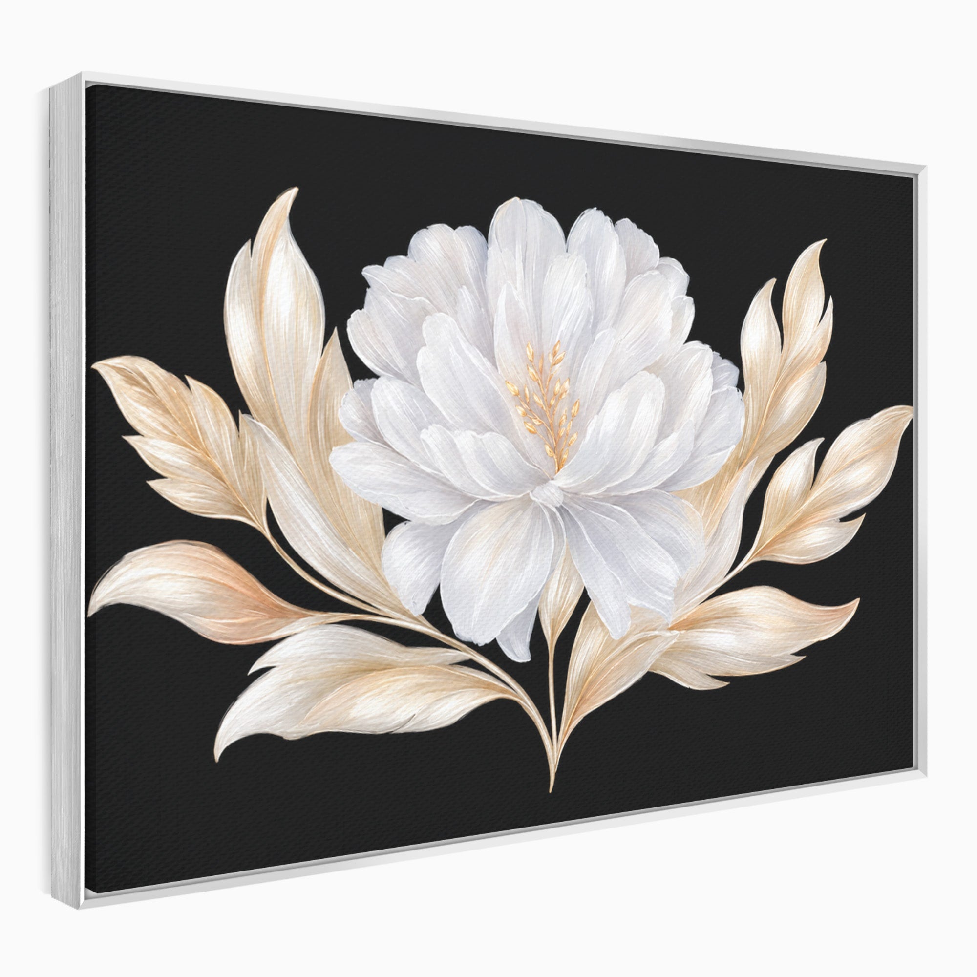 Tablou Canvas Premium LuxCanva® A1804, Floare Eleganta, Floare, Natura, Eleganta, Dormitor, Living, Culori Vibrante