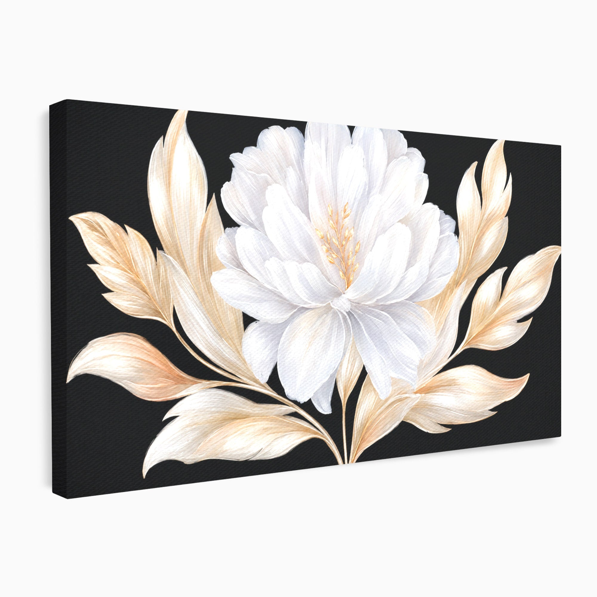 Tablou Canvas Premium LuxCanva® A1804, Floare Eleganta, Floare, Natura, Eleganta, Dormitor, Living, Culori Vibrante