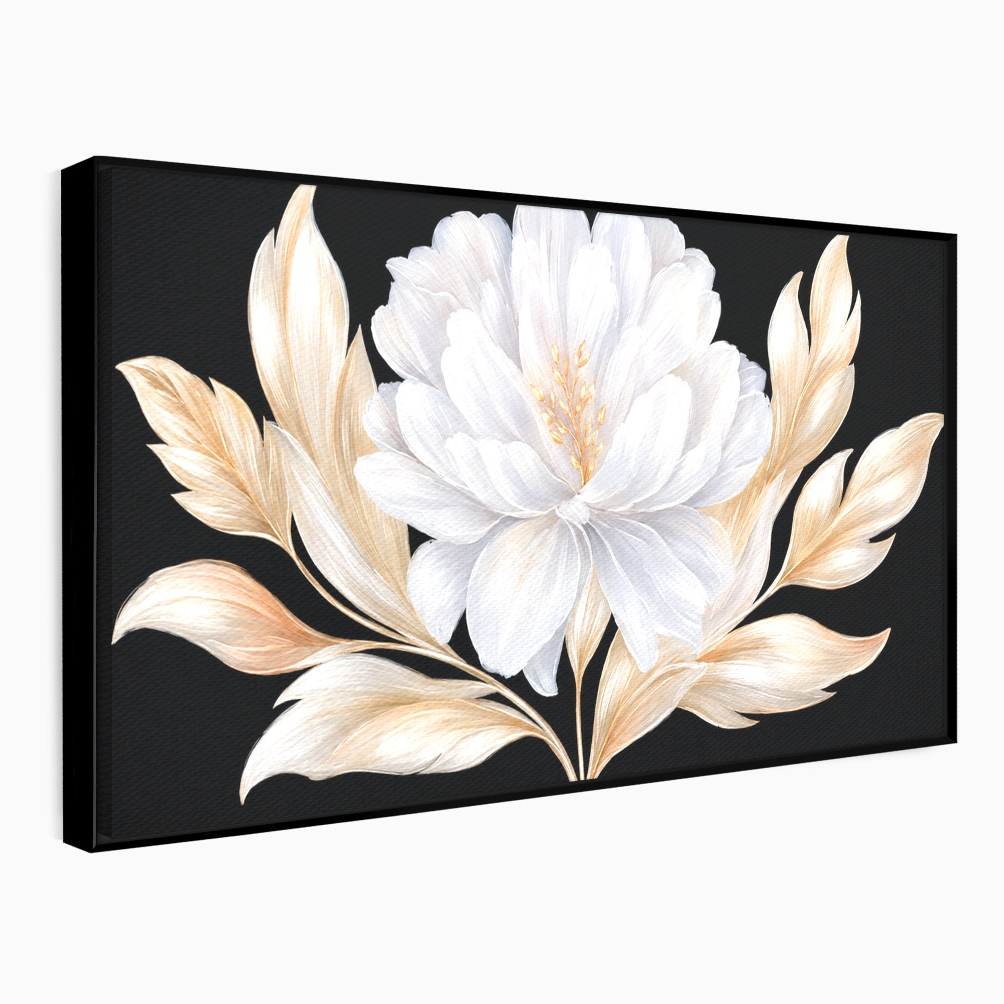 Tablou Canvas Premium LuxCanva® A1804, Floare Eleganta, Floare, Natura, Eleganta, Dormitor, Living, Culori Vibrante