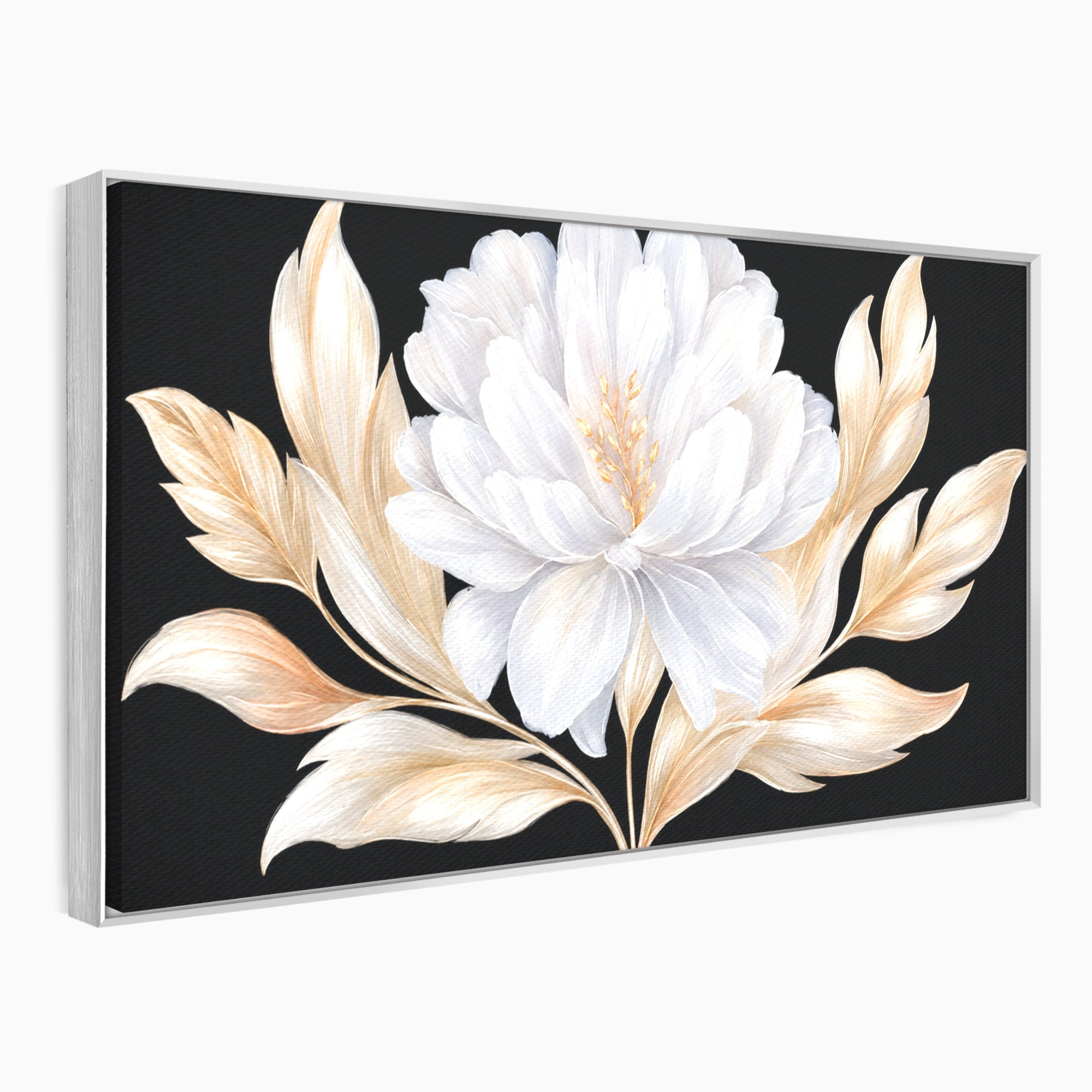 Tablou Canvas Premium LuxCanva® A1804, Floare Eleganta, Floare, Natura, Eleganta, Dormitor, Living, Culori Vibrante