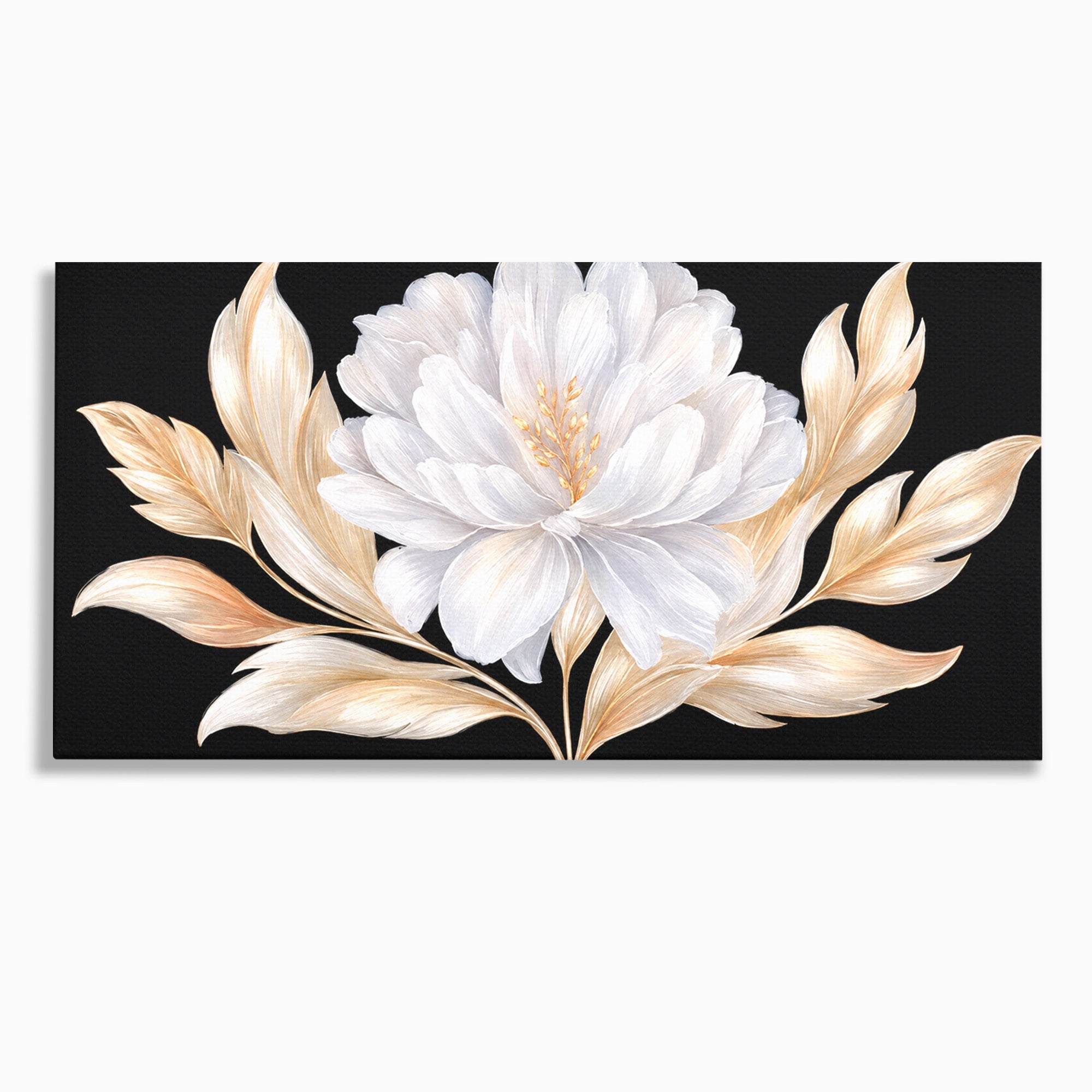 Tablou Canvas Premium LuxCanva® A1804, Floare Eleganta, Floare, Natura, Eleganta, Dormitor, Living, Culori Vibrante
