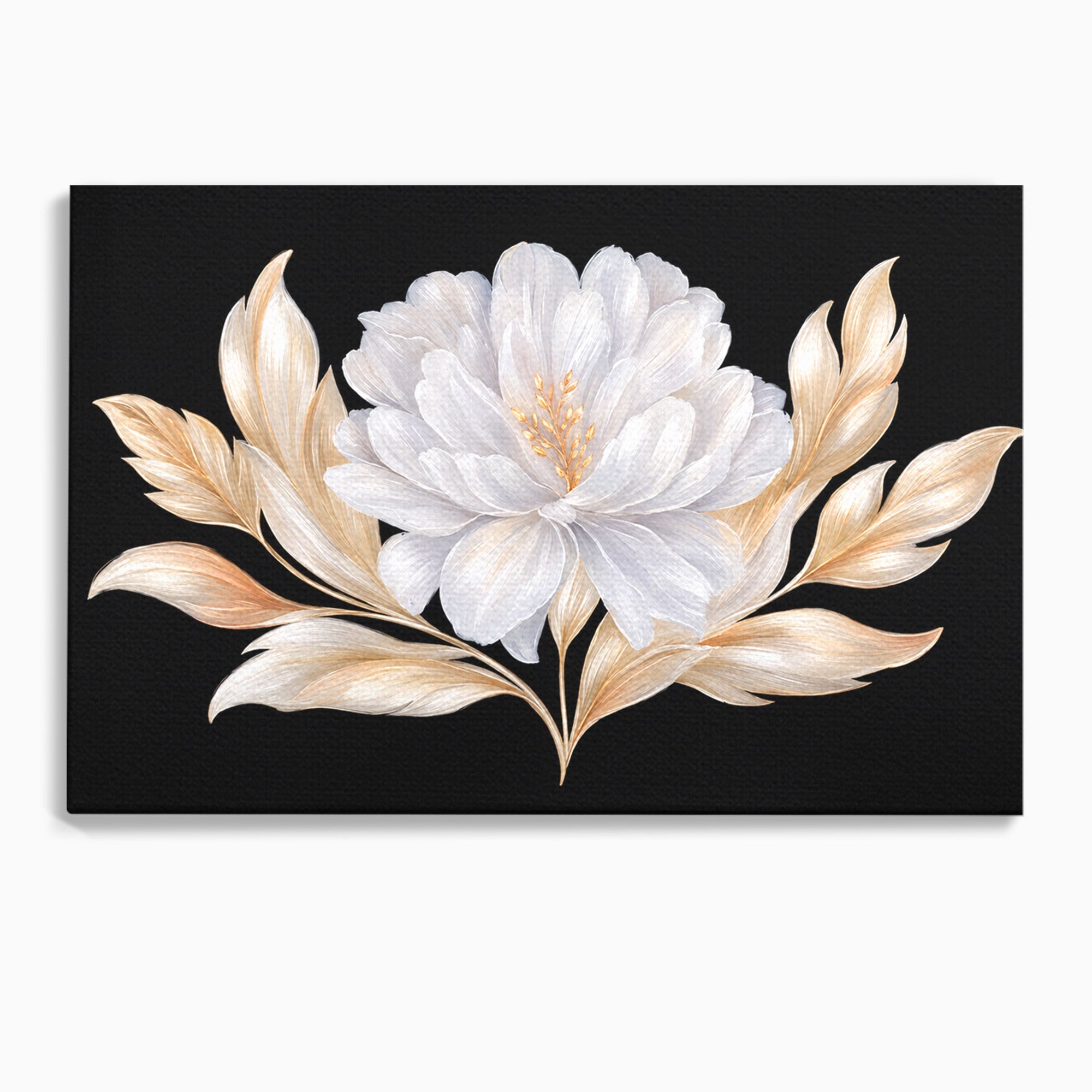 Tablou Canvas Premium LuxCanva® A1804, Floare Eleganta, Floare, Natura, Eleganta, Dormitor, Living, Culori Vibrante