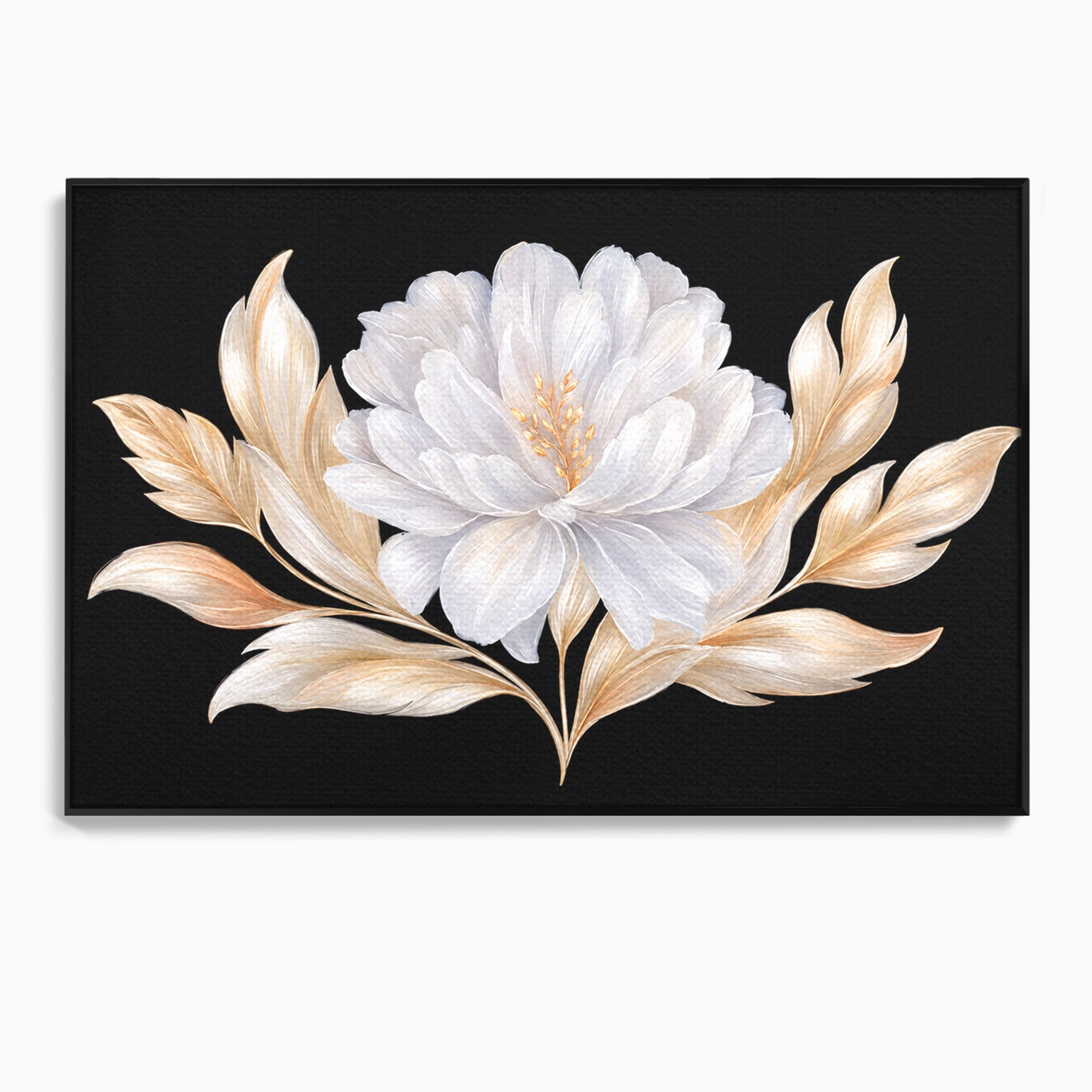 Tablou Canvas Premium LuxCanva® A1804, Floare Eleganta, Floare, Natura, Eleganta, Dormitor, Living, Culori Vibrante