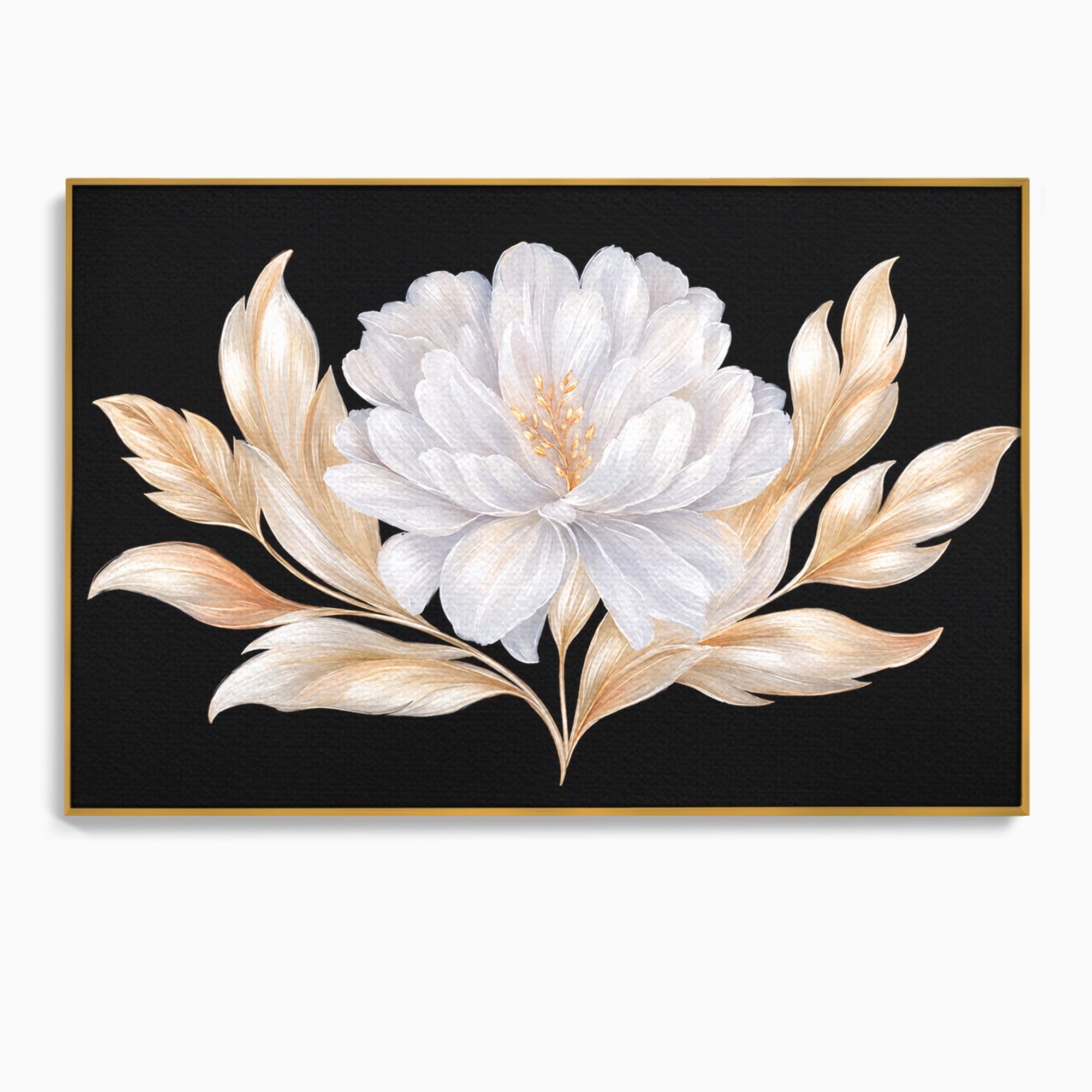 Tablou Canvas Premium LuxCanva® A1804, Floare Eleganta, Floare, Natura, Eleganta, Dormitor, Living, Culori Vibrante
