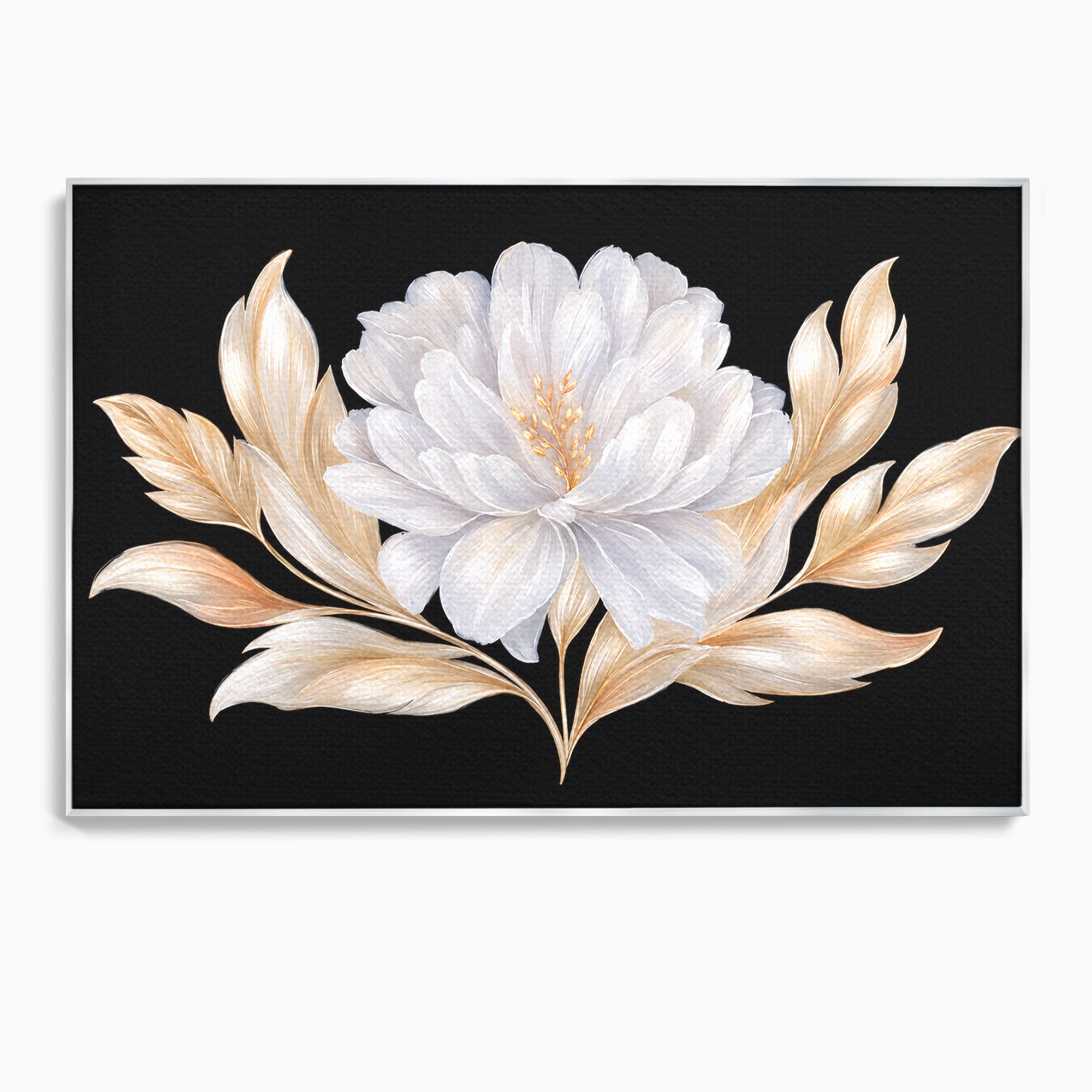 Tablou Canvas Premium LuxCanva® A1804, Floare Eleganta, Floare, Natura, Eleganta, Dormitor, Living, Culori Vibrante